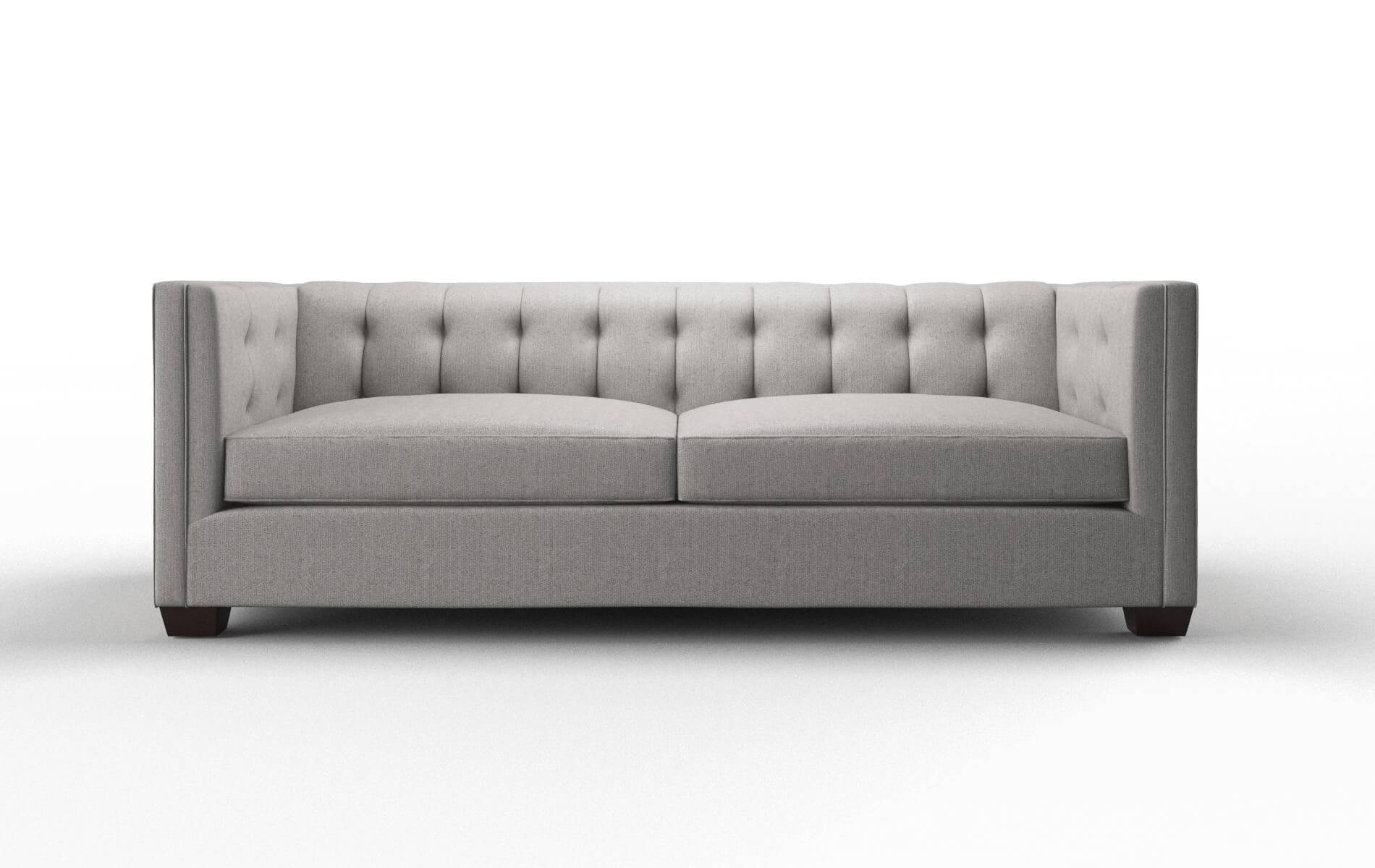 Grant Sasha Silver Sofa espresso legs 1