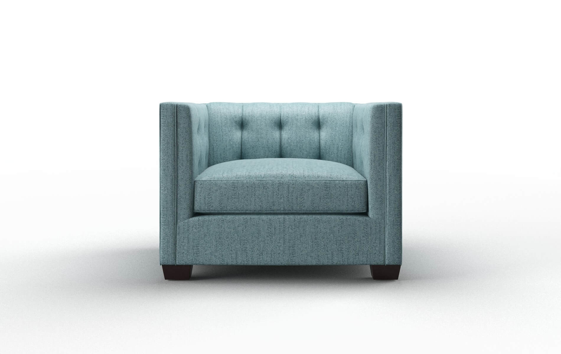 Grant Sasha Teal Chair espresso legs 1