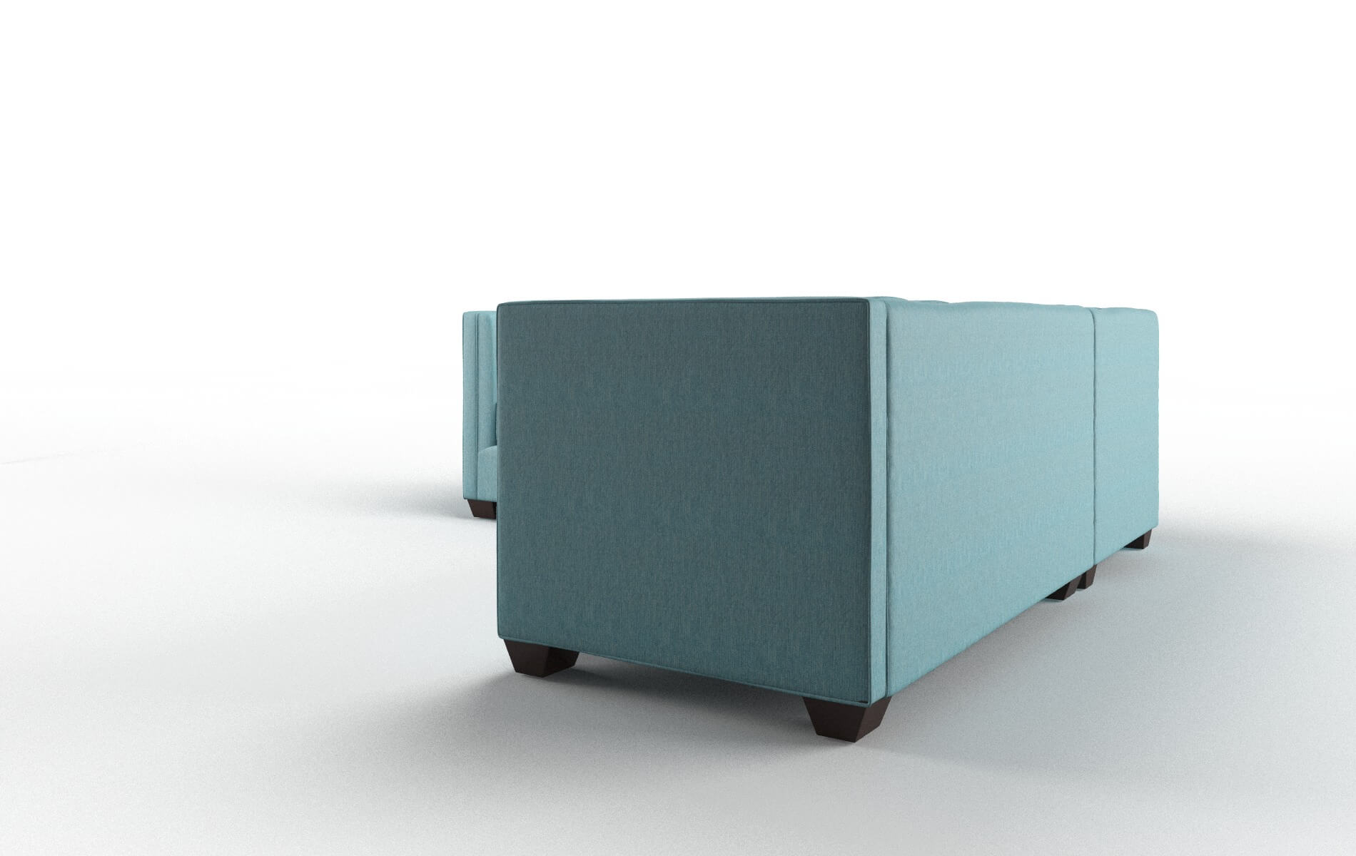 Grant Sorrento Denim Sectional espresso legs 4