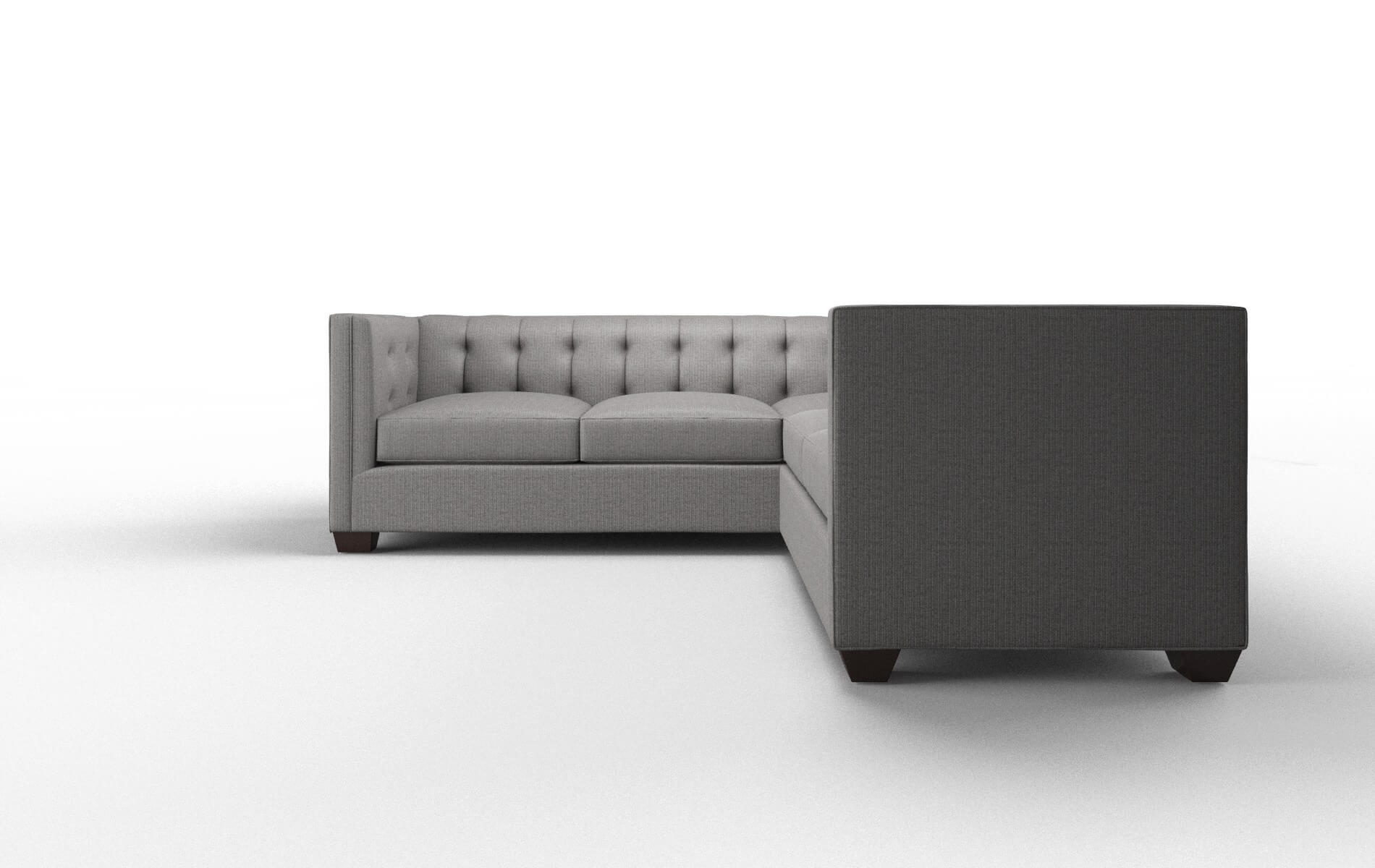 Grant Terrain Oatmeal Sectional espresso legs 5