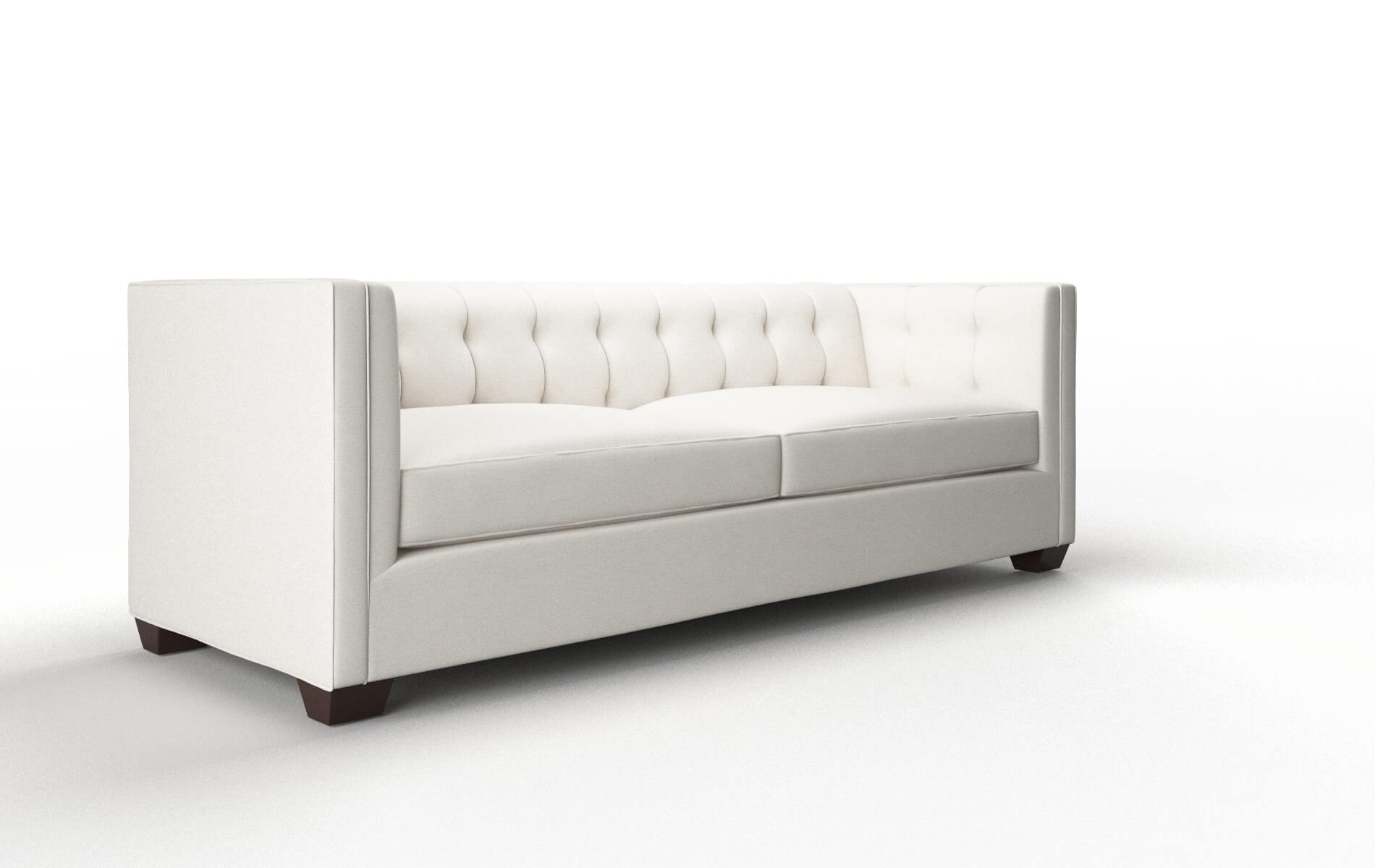 Grant Venice Eggshell Sofa espresso legs 2