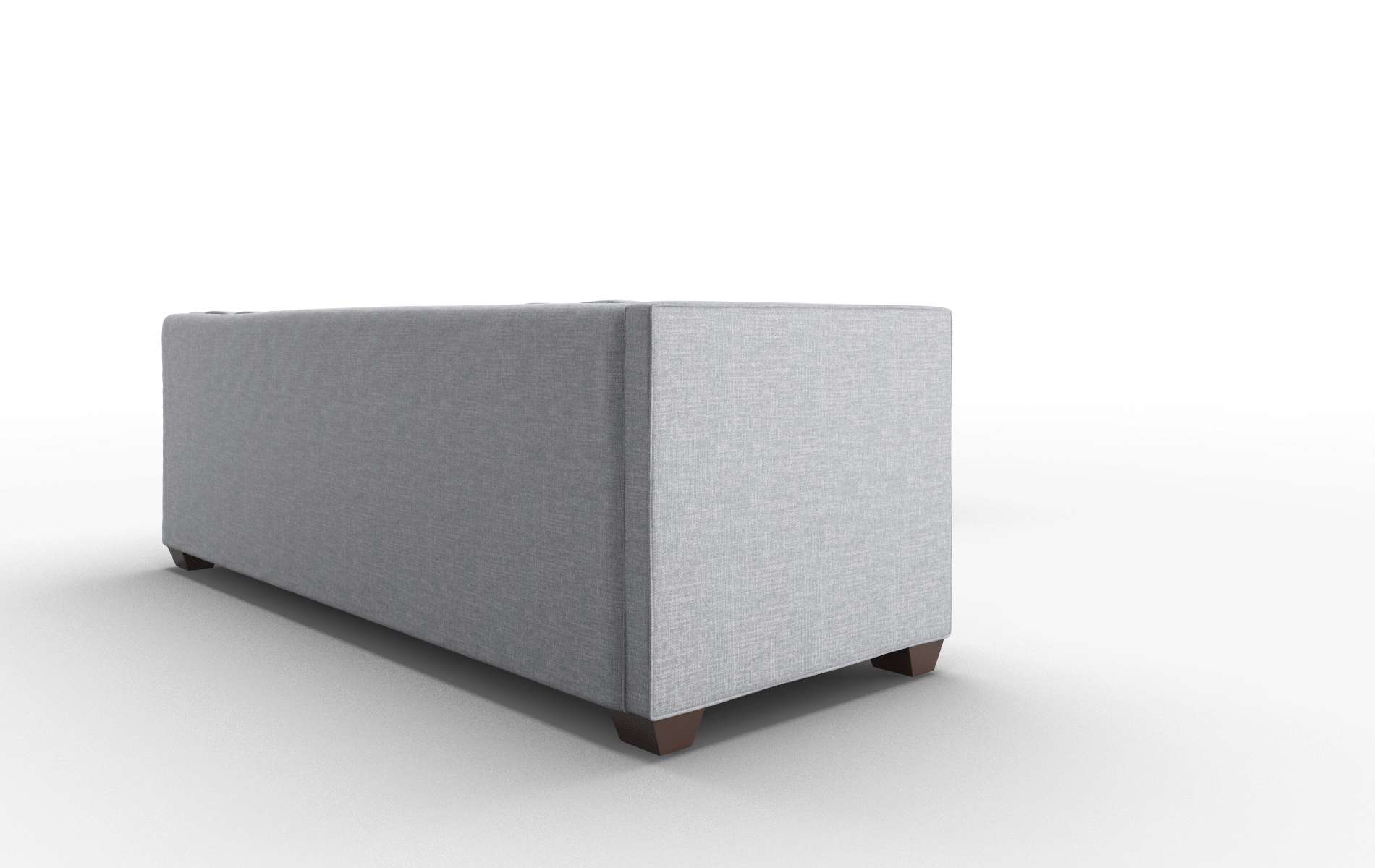 Grant Venus Mist Sectional espresso legs 3