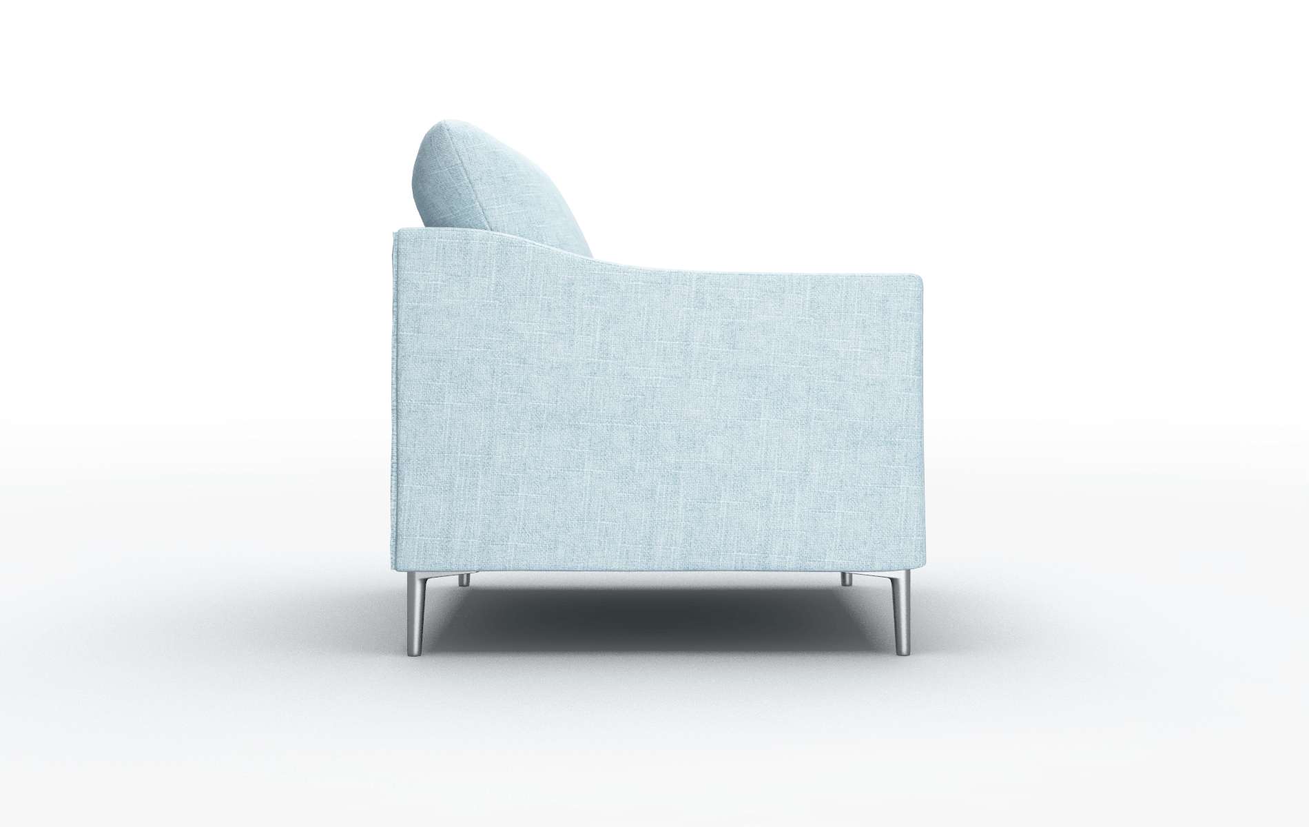 Hamburg Atlas Turquoise Chair metal legs 3