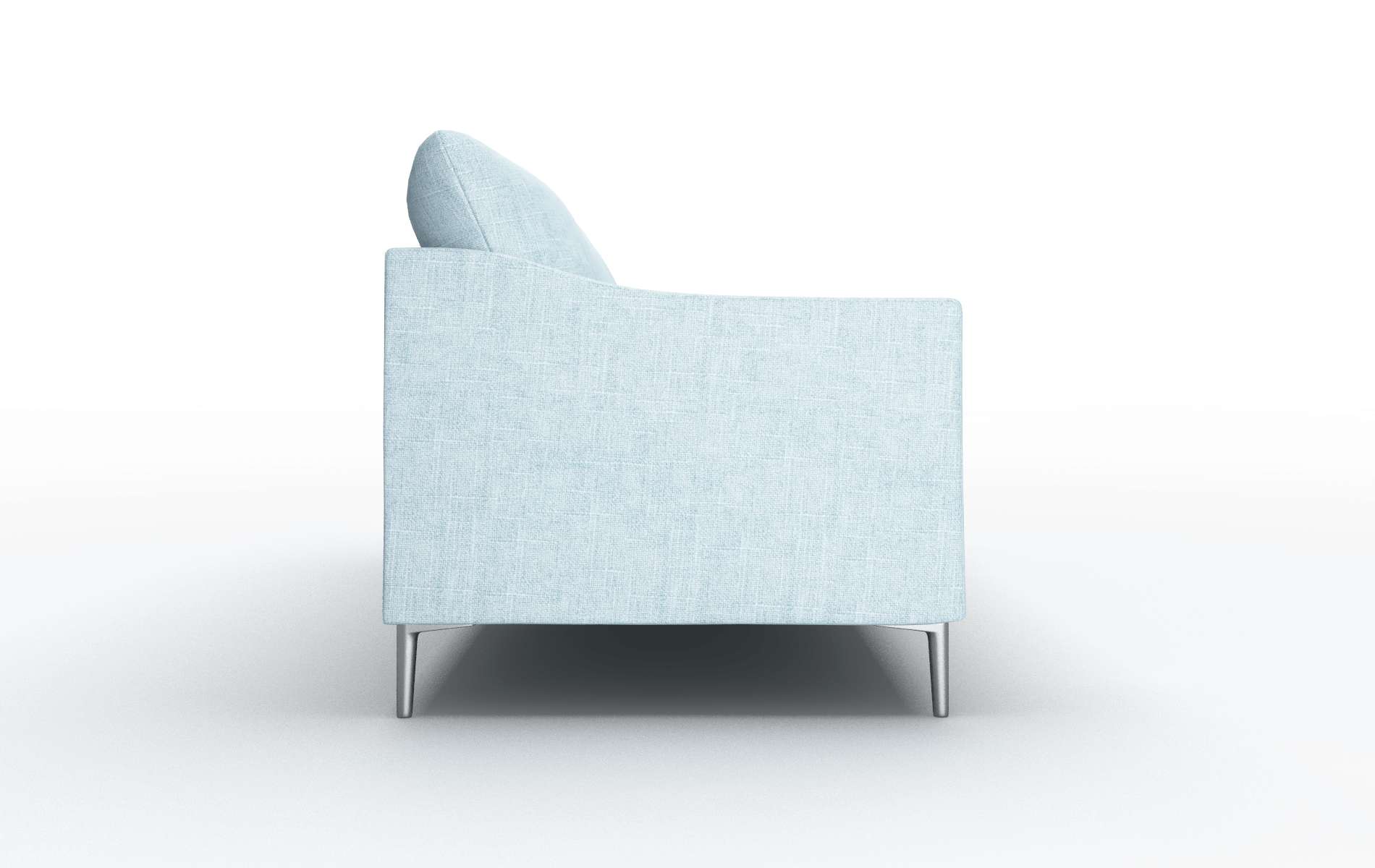 Hamburg Atlas Turquoise Sofa metal legs 3