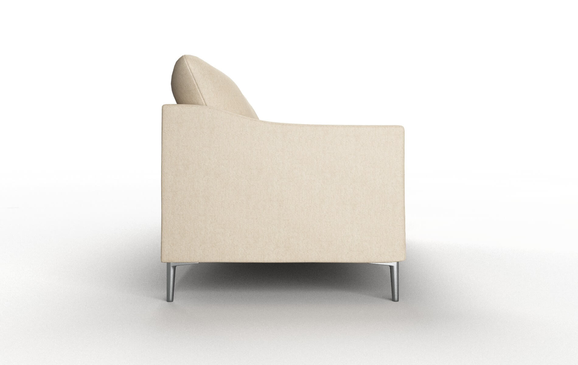 Hamburg Avenger Burlap Sofa metal legs 3
