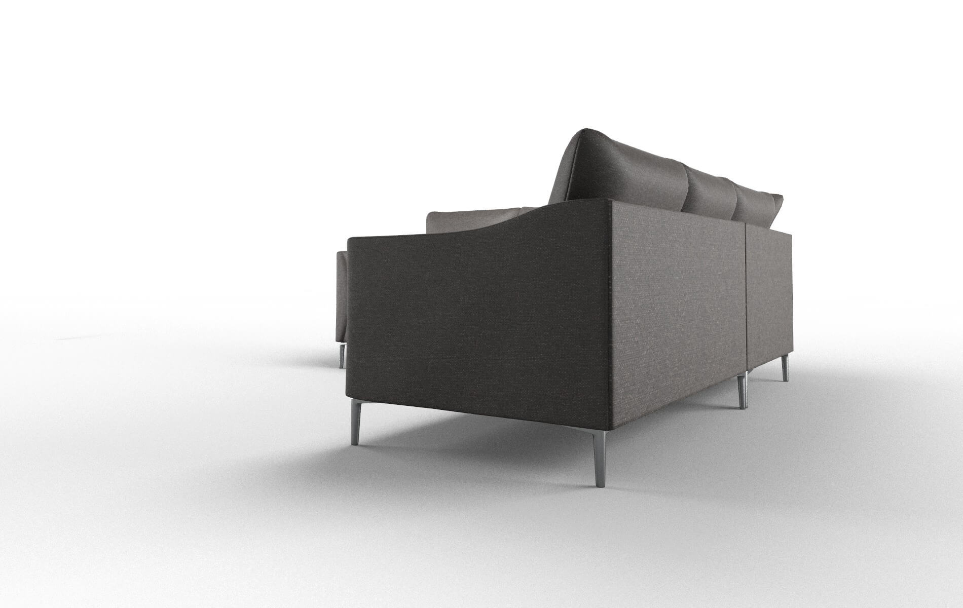 Hamburg Avenger Denim Sectional metal legs 4