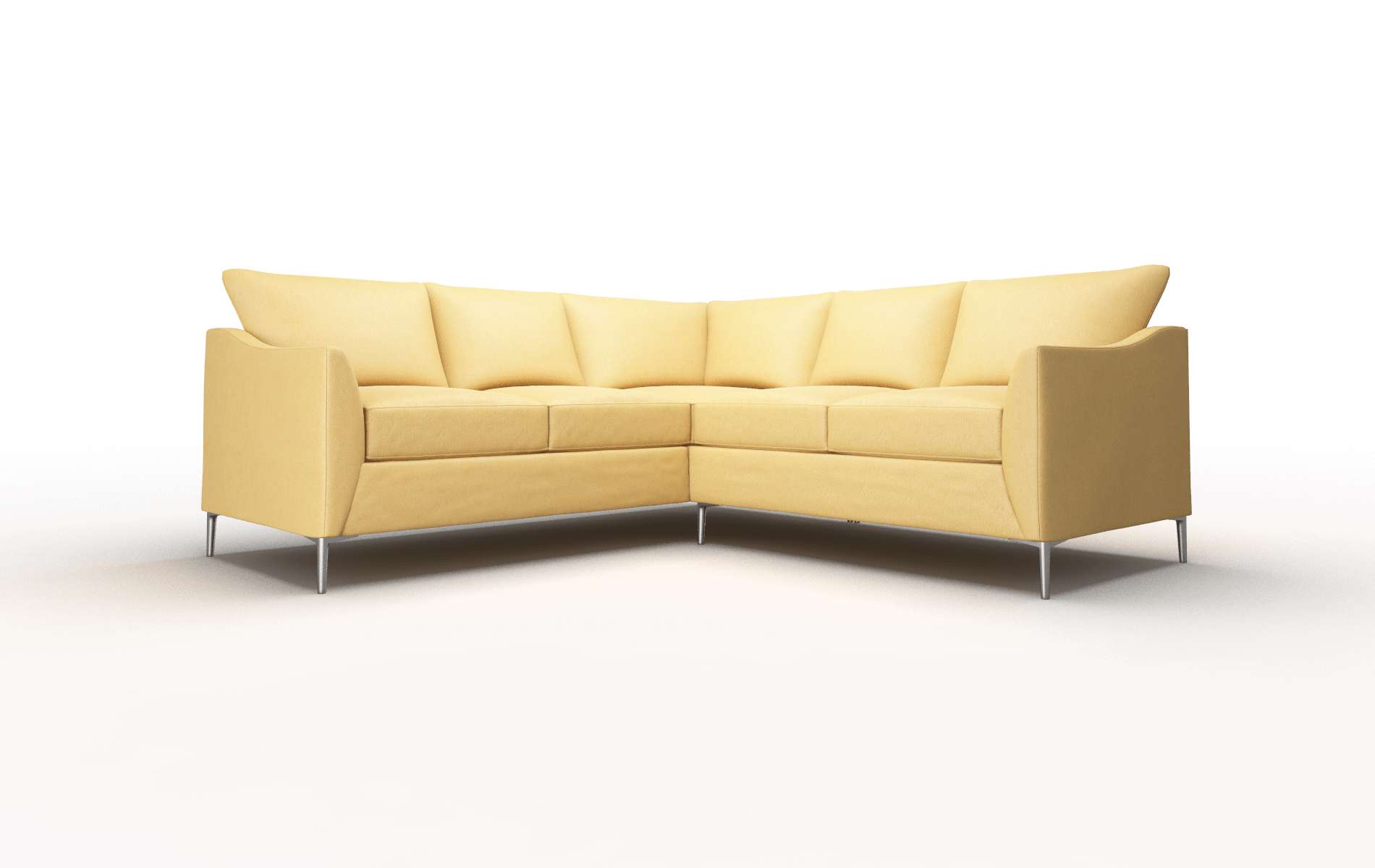 Hamburg Bella amber Sectional Metal Legs  1