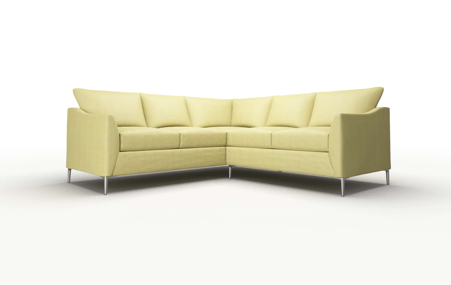 Hamburg Bella Apple Sectional metal legs 1