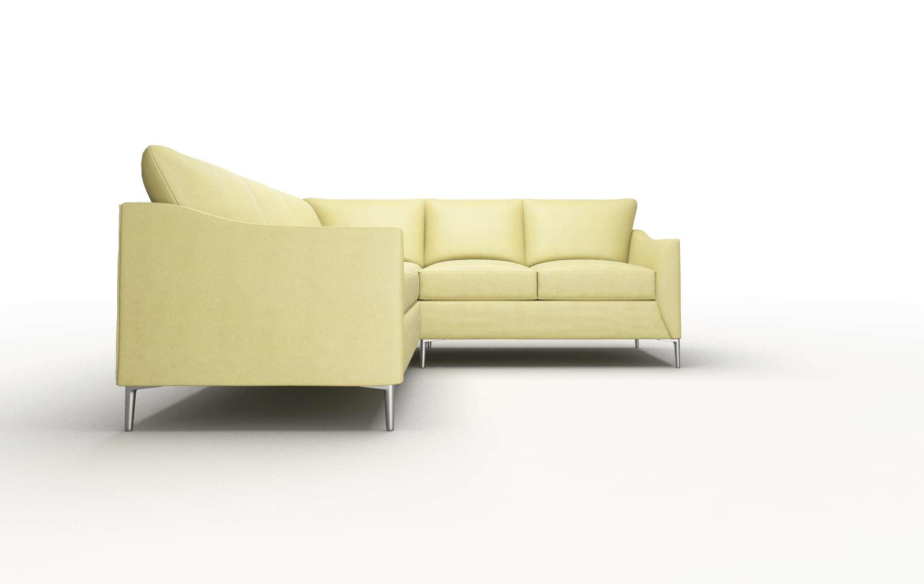 Hamburg Bella Apple Sectional metal legs 2
