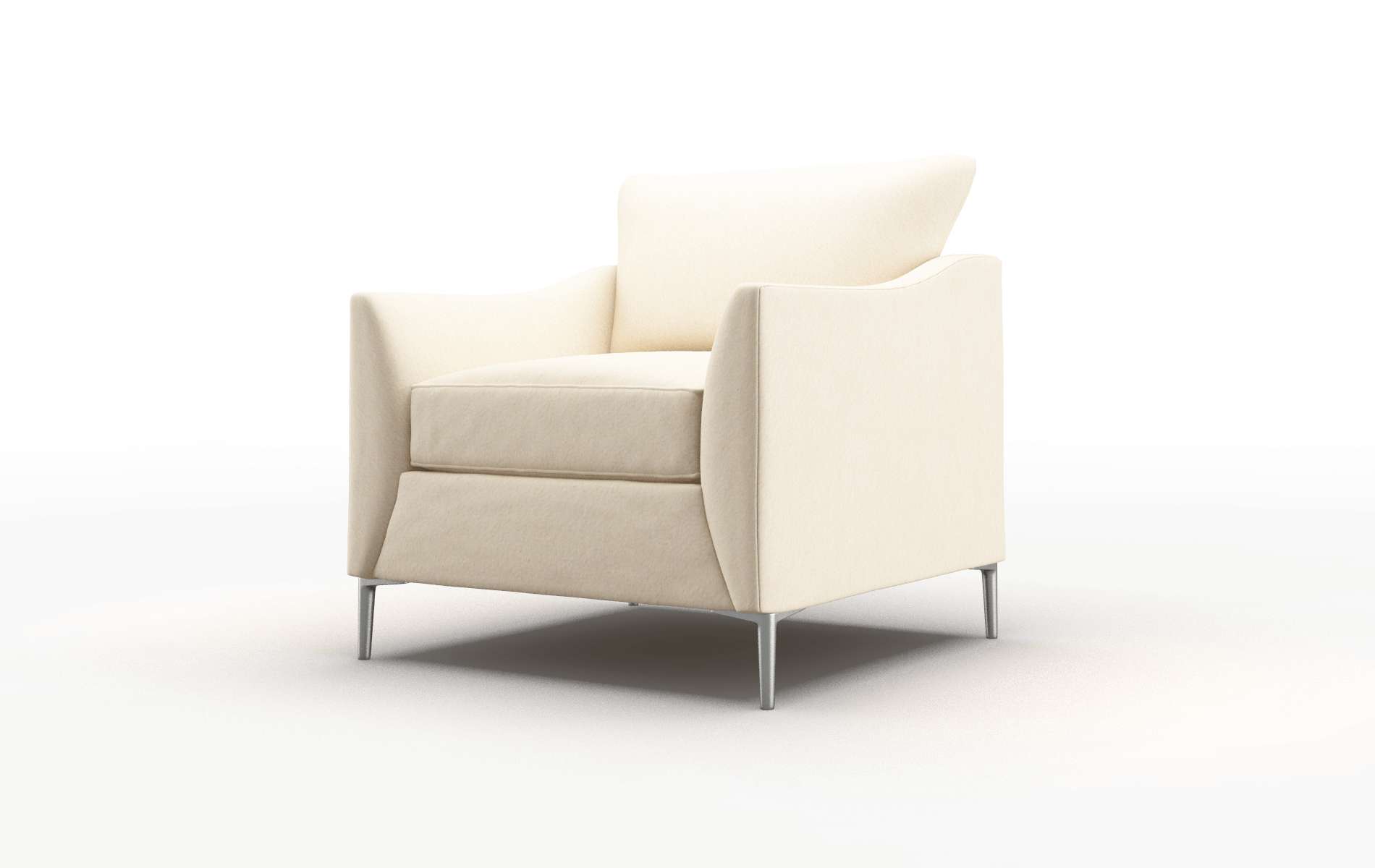 Hamburg Bella Buckwheat Chair metal legs 4