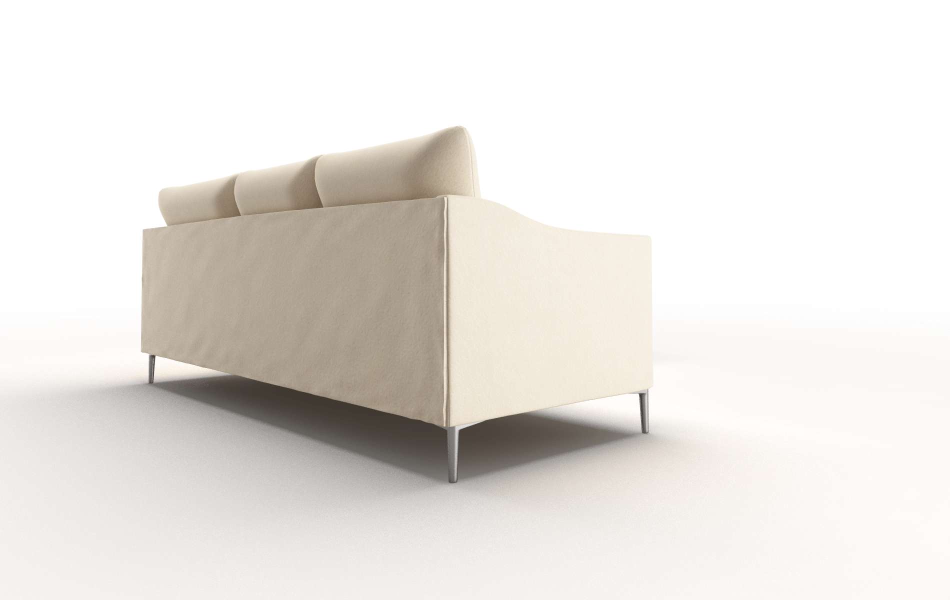 Hamburg Bella Buckwheat Sectional metal legs 3