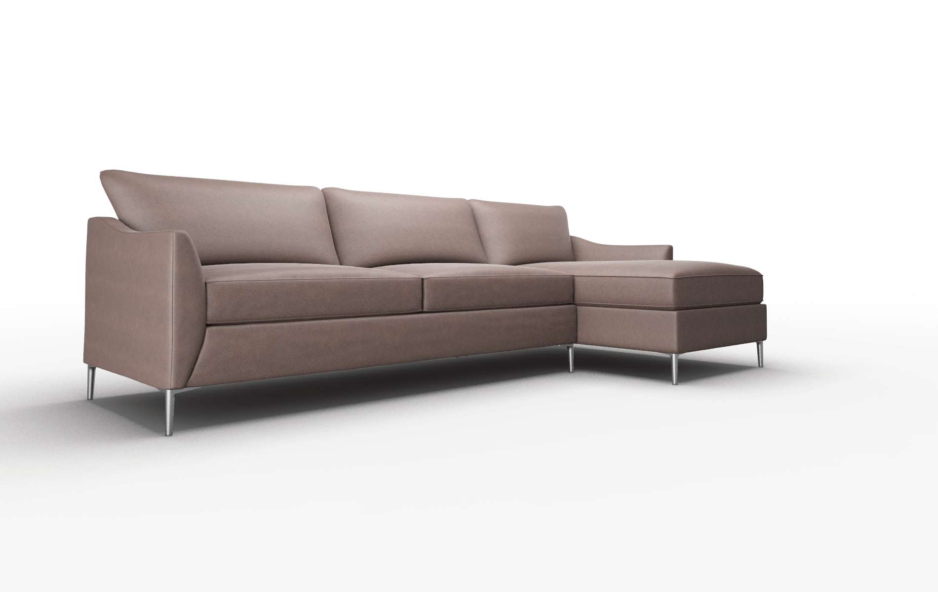 Hamburg Bella Espresso Panel metal legs 2