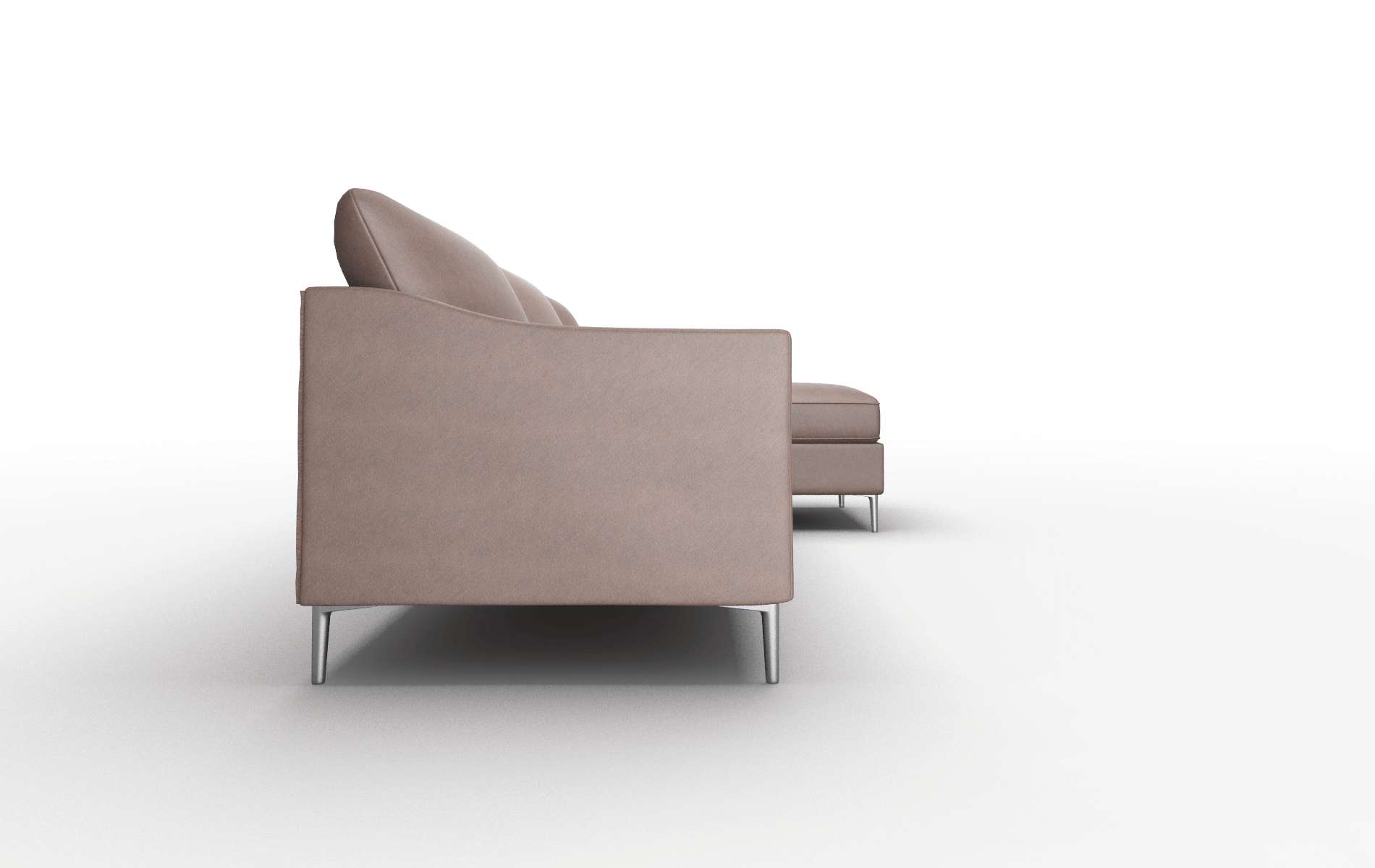 Hamburg Bella Espresso Panel metal legs 3