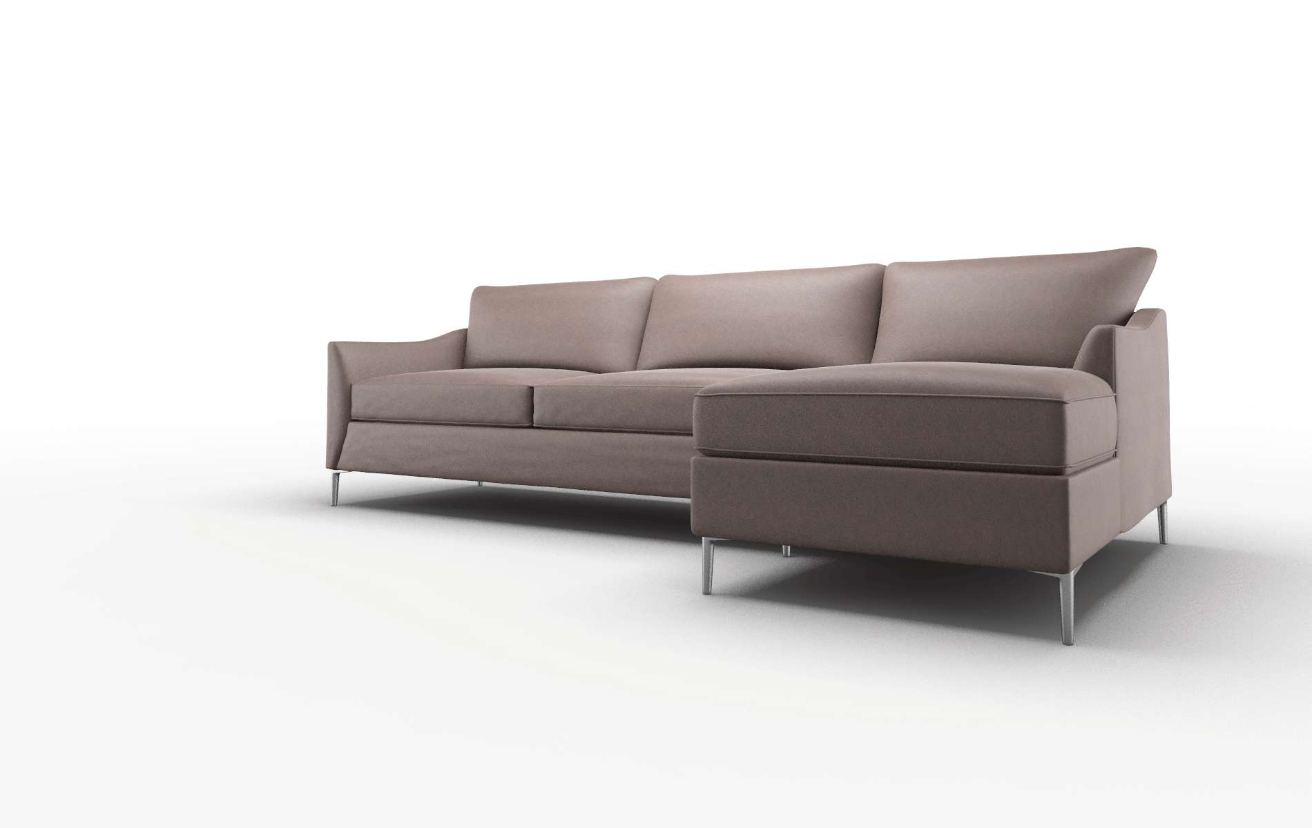 Hamburg Bella Espresso Panel metal legs 4