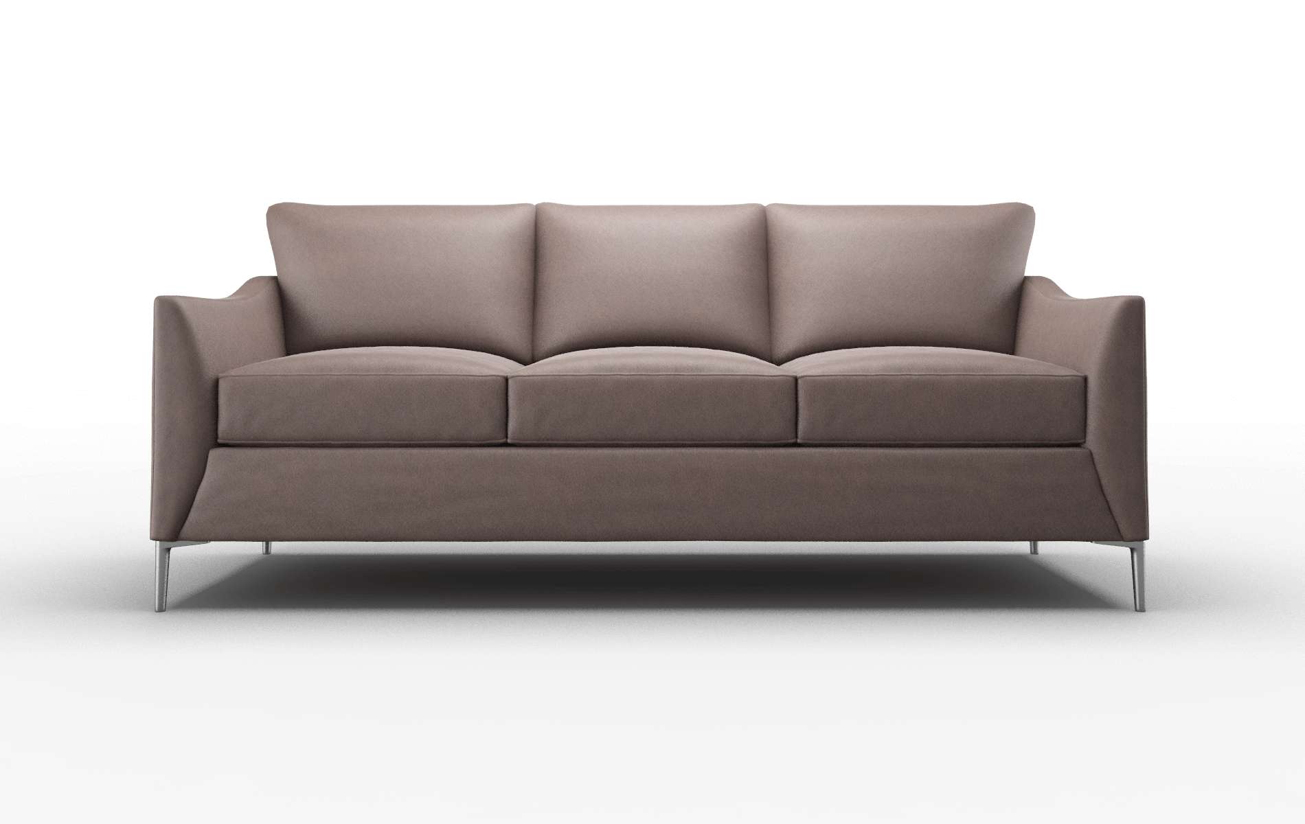 Hamburg Bella Espresso Sofa metal legs 1