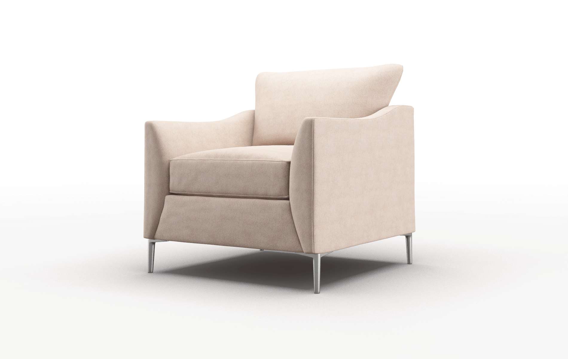 Hamburg Bella Pewter Chair metal legs 4