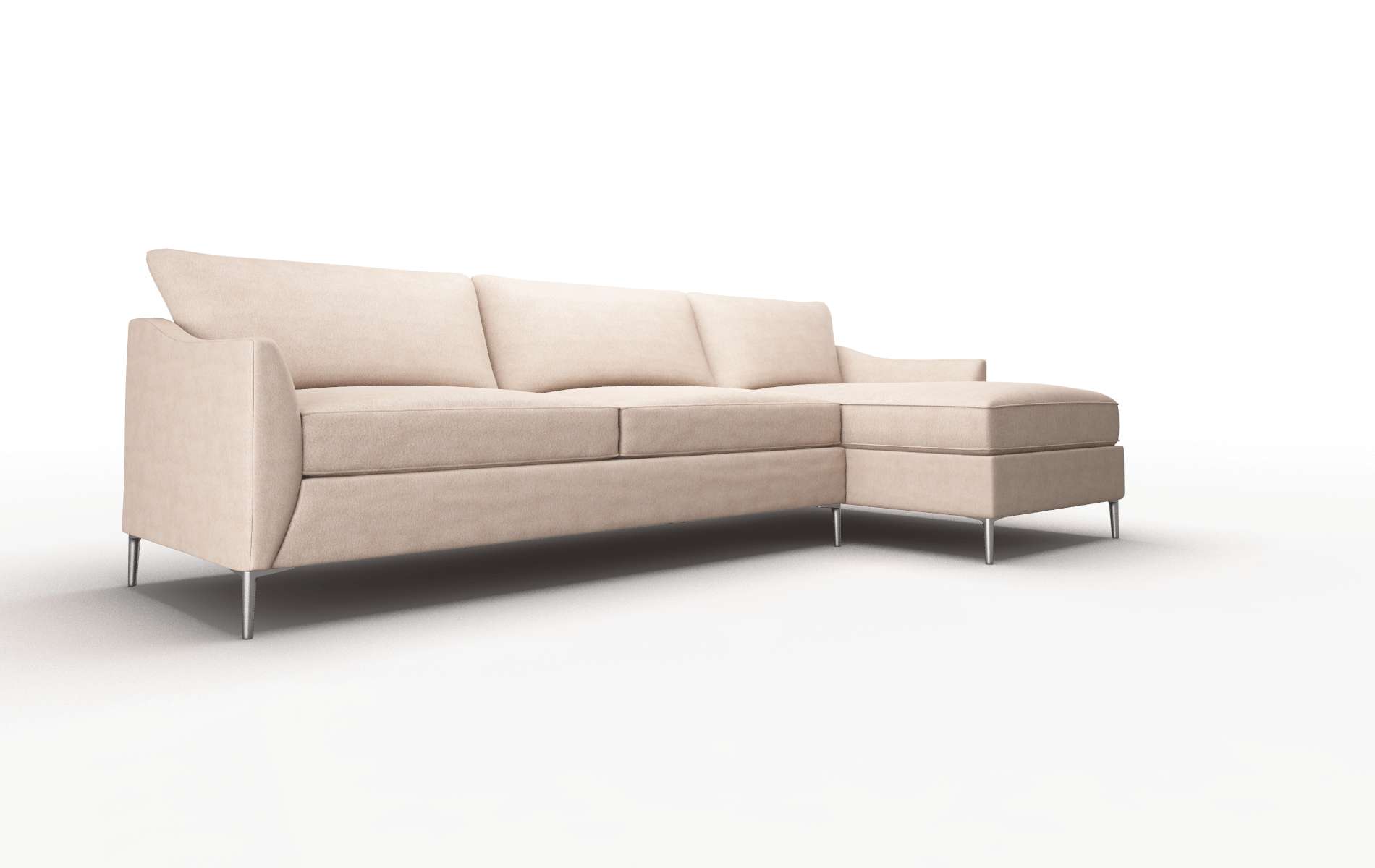 Hamburg Bella Pewter Panel metal legs 2