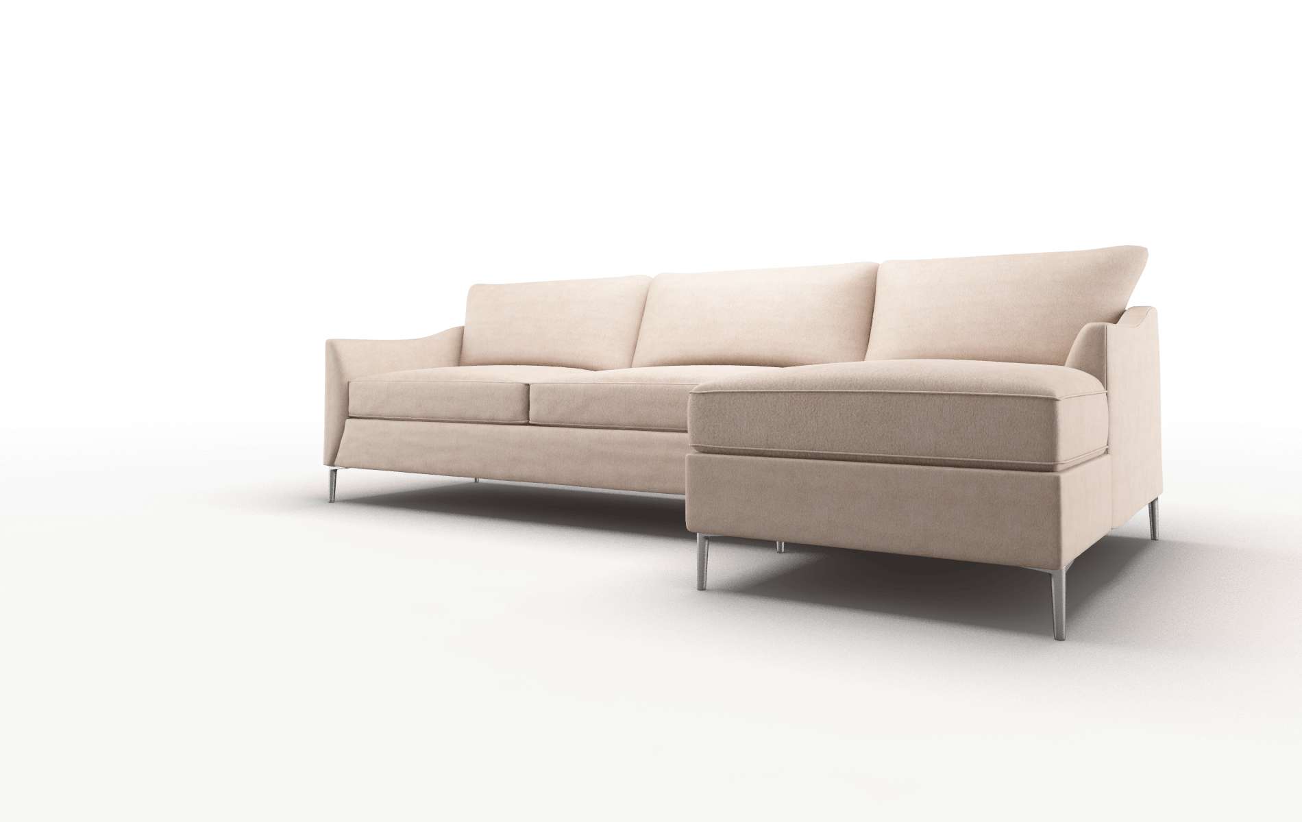 Hamburg Bella Pewter Panel metal legs 4