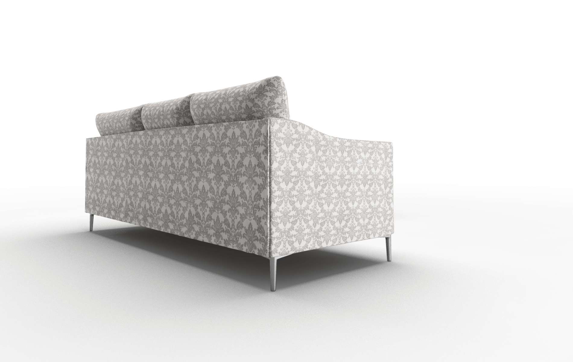 Hamburg Bergamo Dove Sectional metal legs 3