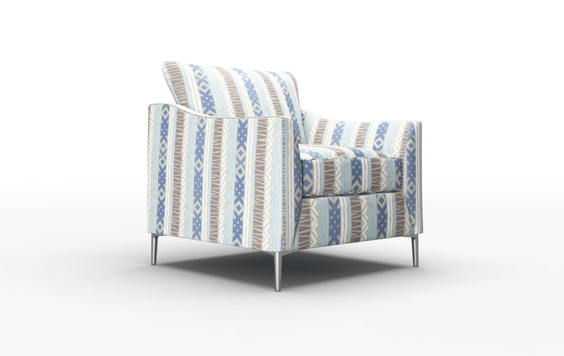 Hamburg Bodhi Indigo Chair metal legs 2