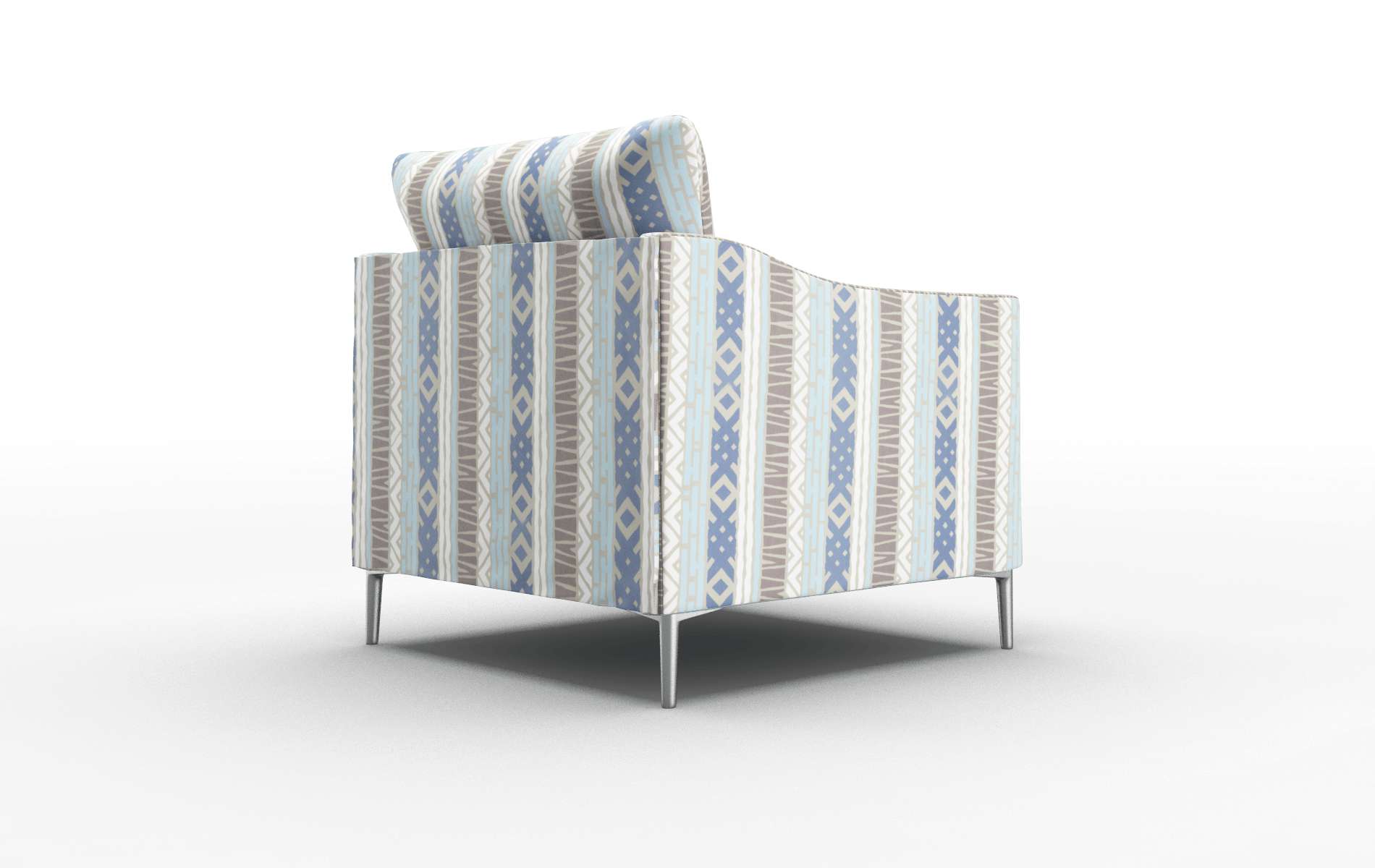 Hamburg Bodhi Indigo Chair metal legs 5