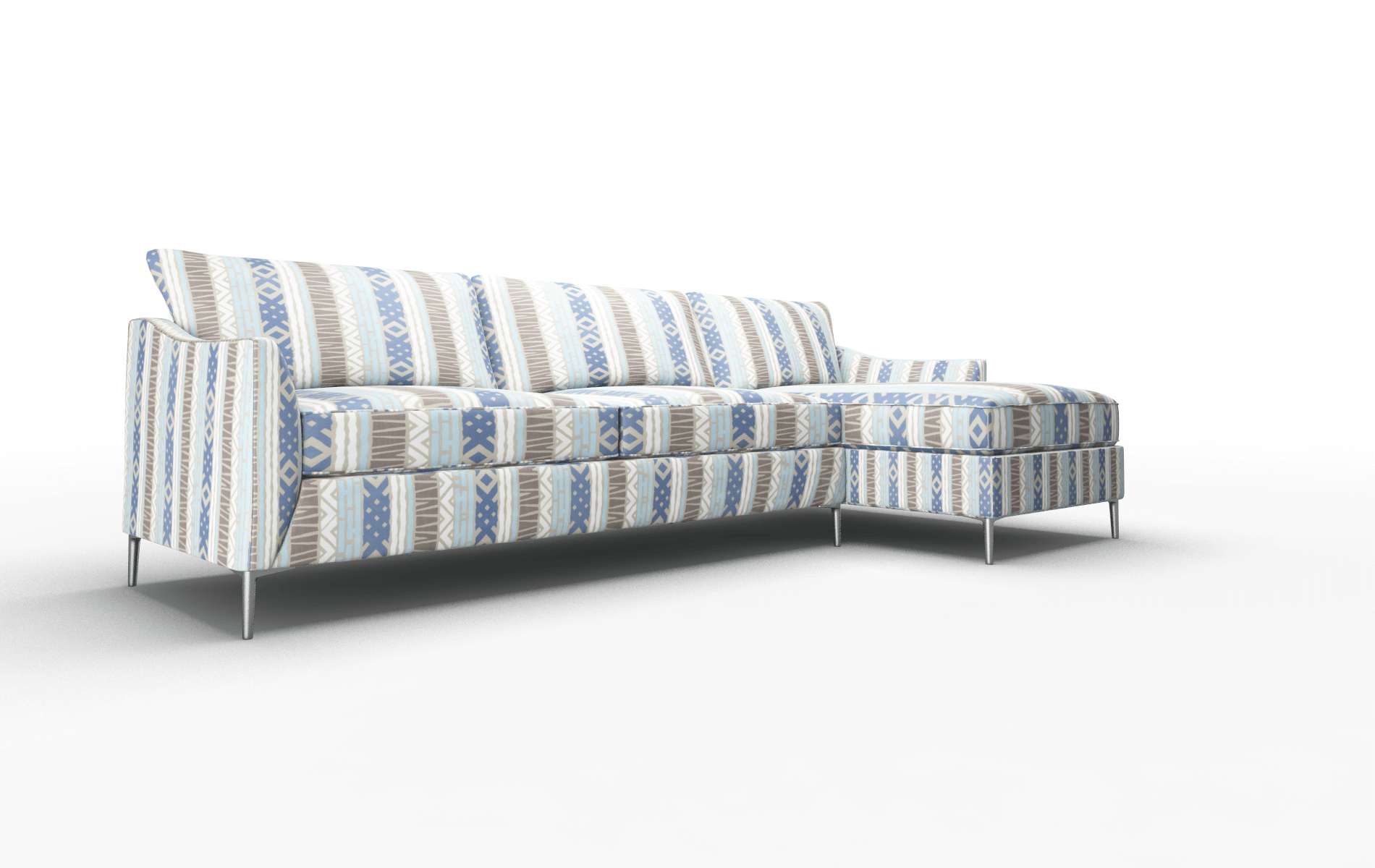 Hamburg Bodhi Indigo Panel metal legs 2