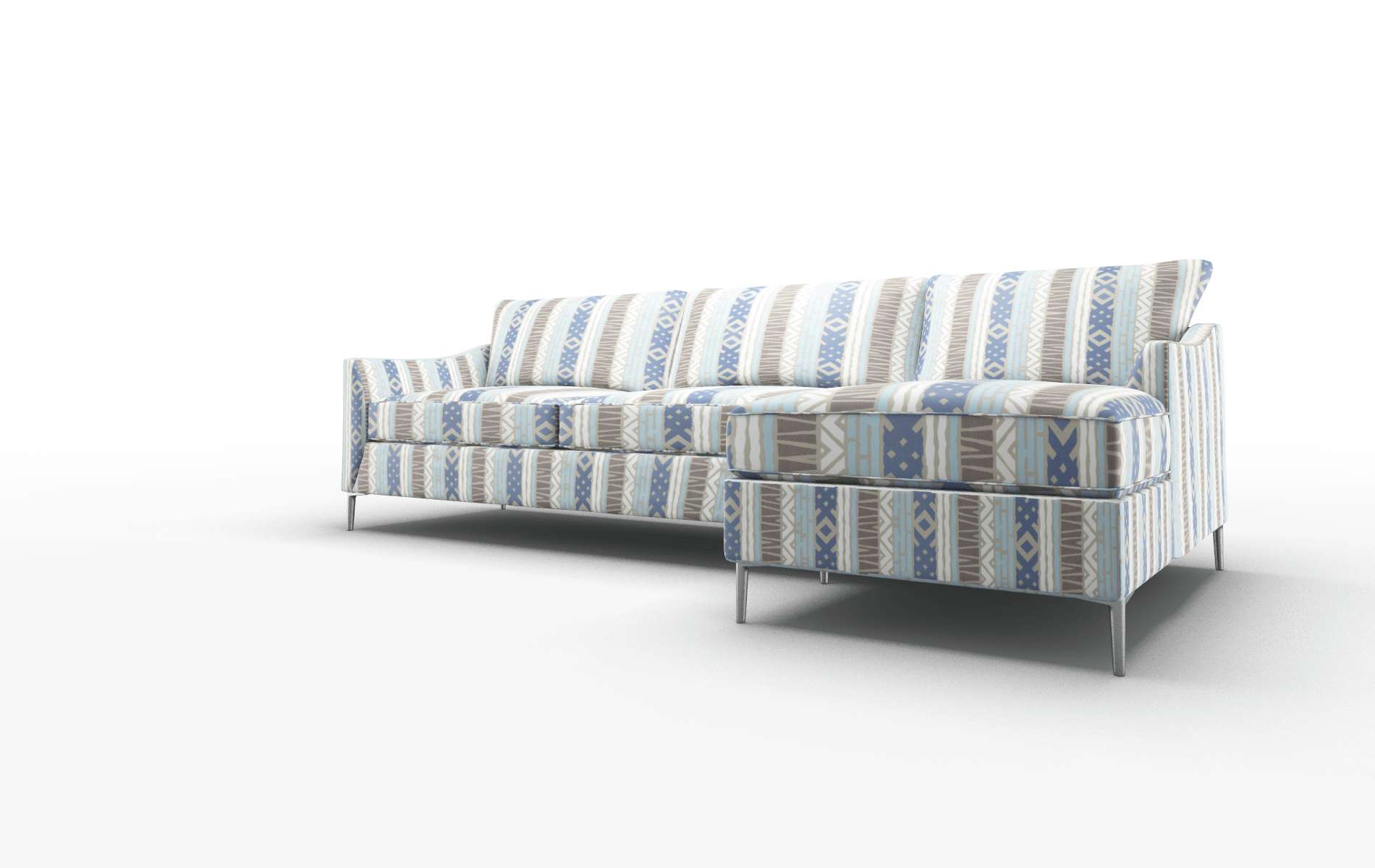 Hamburg Bodhi Indigo Panel metal legs 4