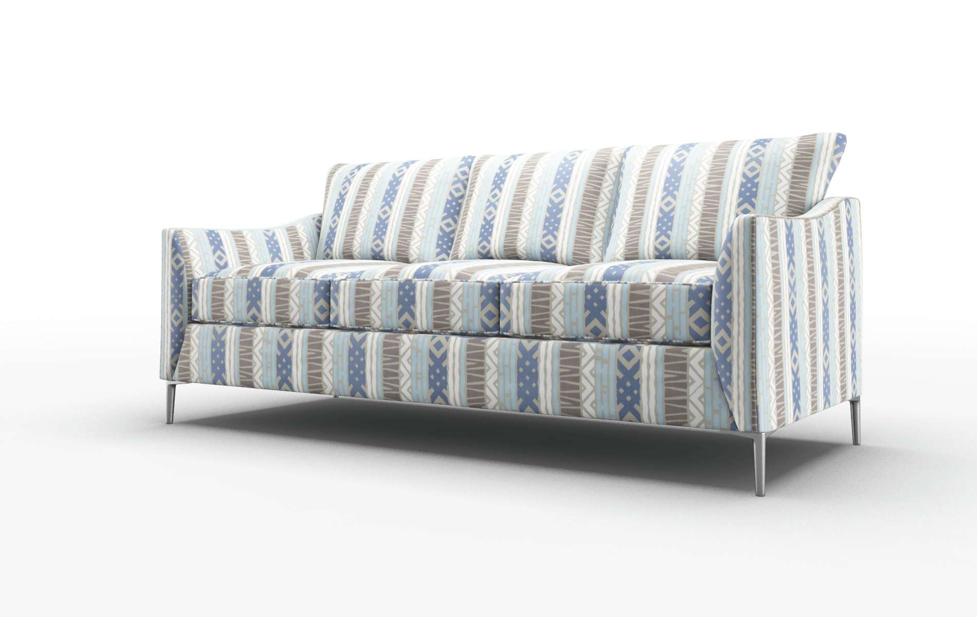 Hamburg Bodhi Indigo Sofa metal legs 4