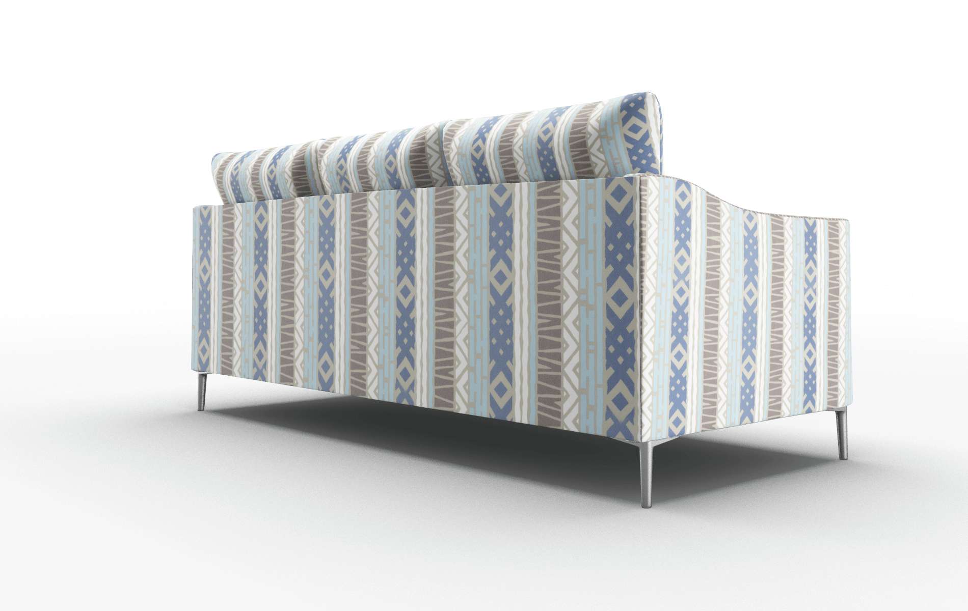 Hamburg Bodhi Indigo Sofa metal legs 5