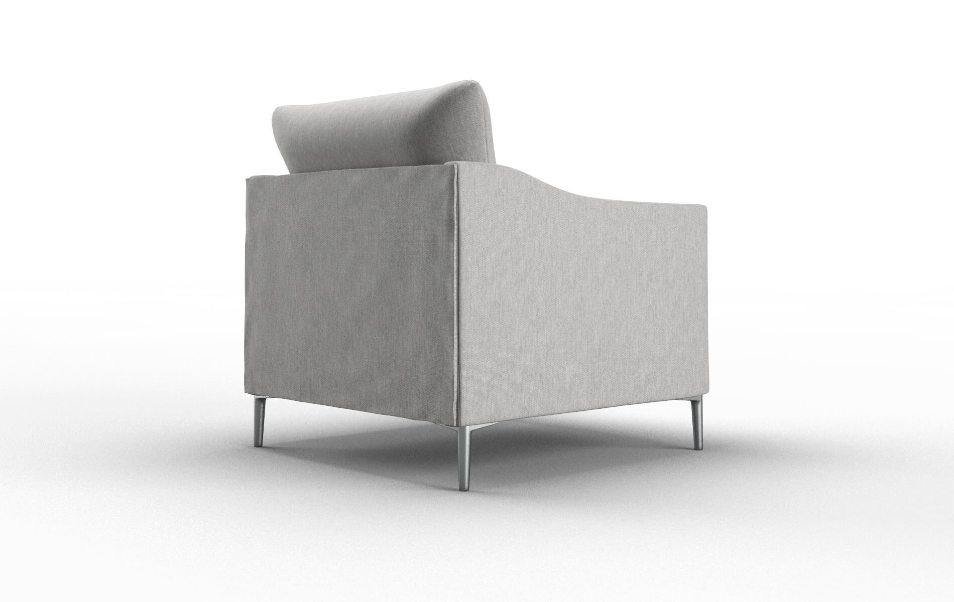 Hamburg Bungalow Graphite Chair metal legs 5