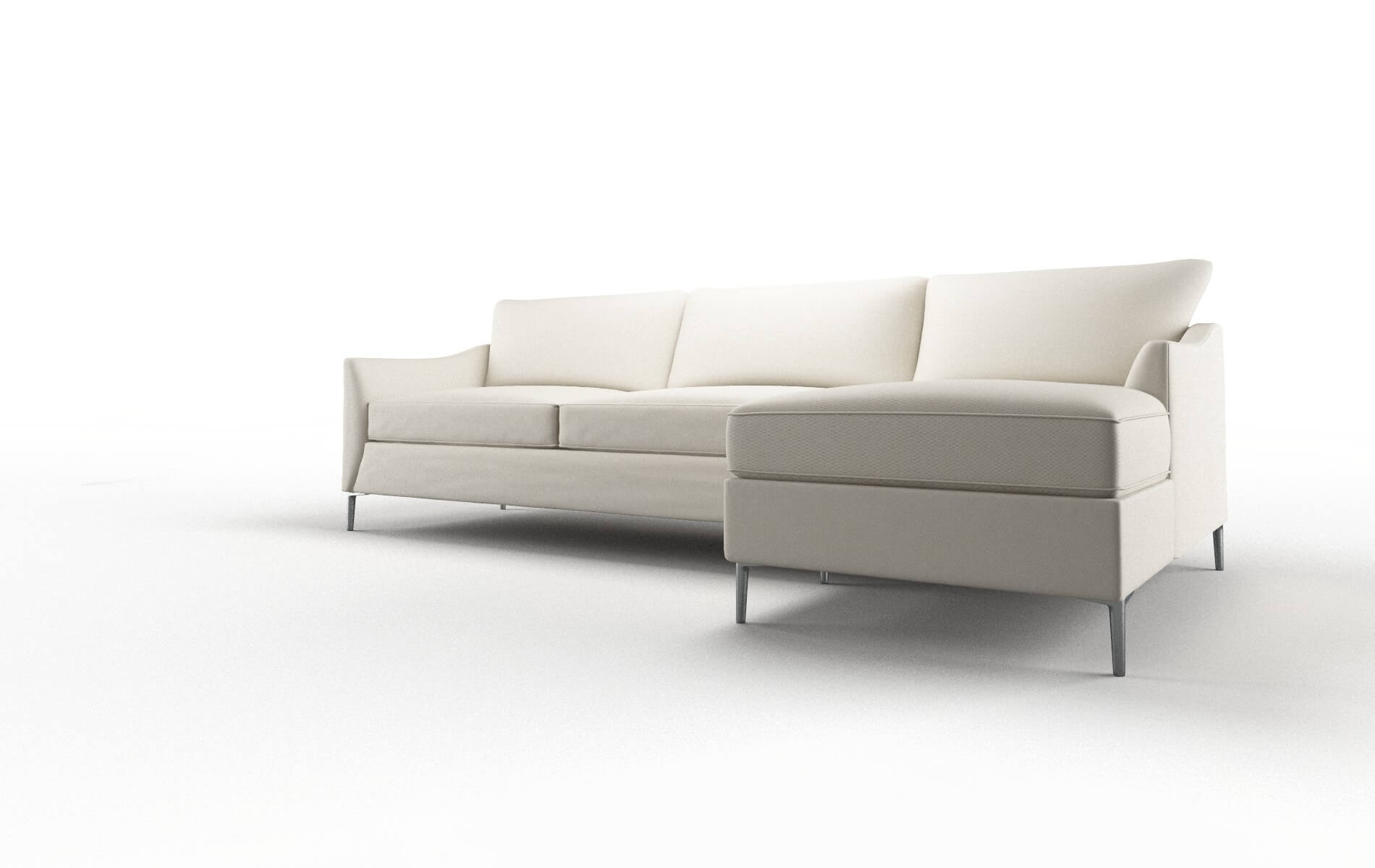 Hamburg Bungalow Ivory Panel metal legs 4