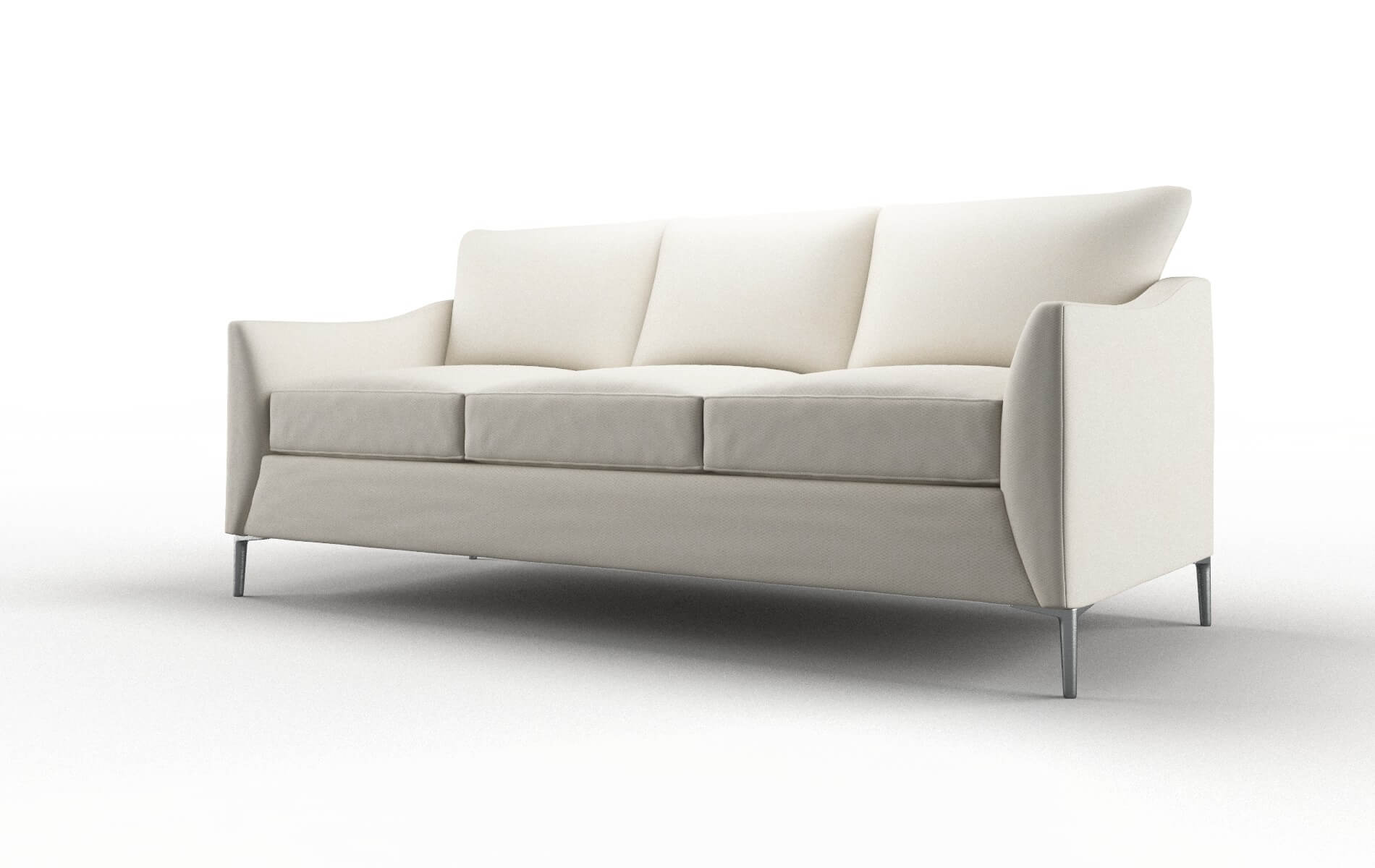 Hamburg Bungalow Ivory Sofa metal legs 4