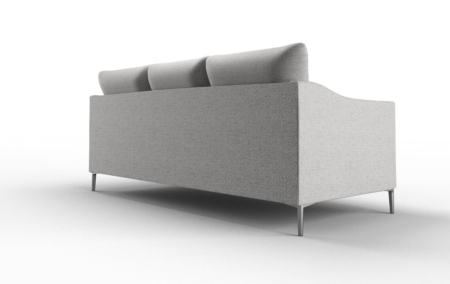 Hamburg Catalina Silver Sofa metal legs 5