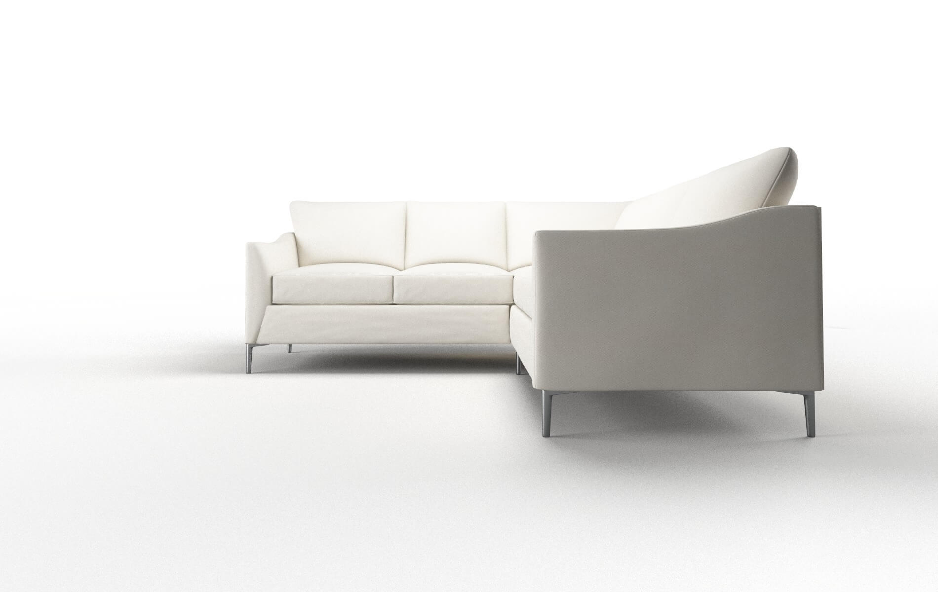 Hamburg Chance Bone Sectional metal legs 5