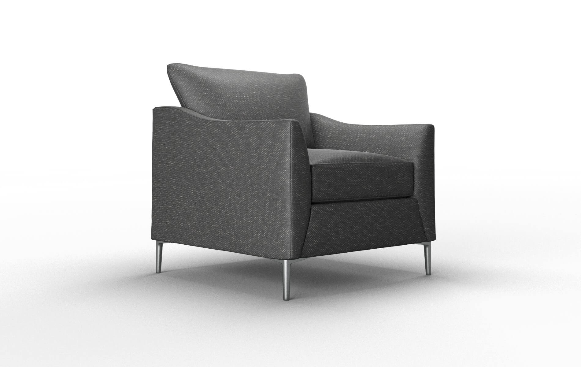 Hamburg Chance Denim Chair metal legs 2