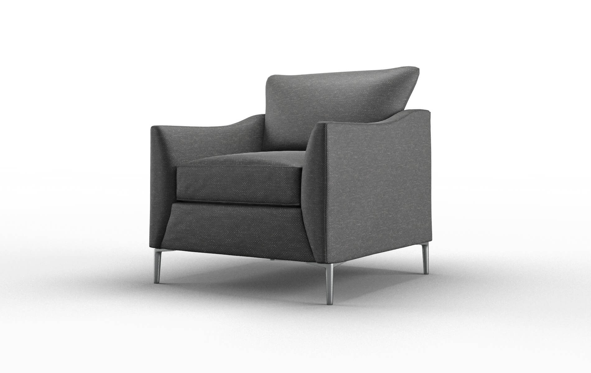 Hamburg Chance Denim Chair metal legs 4