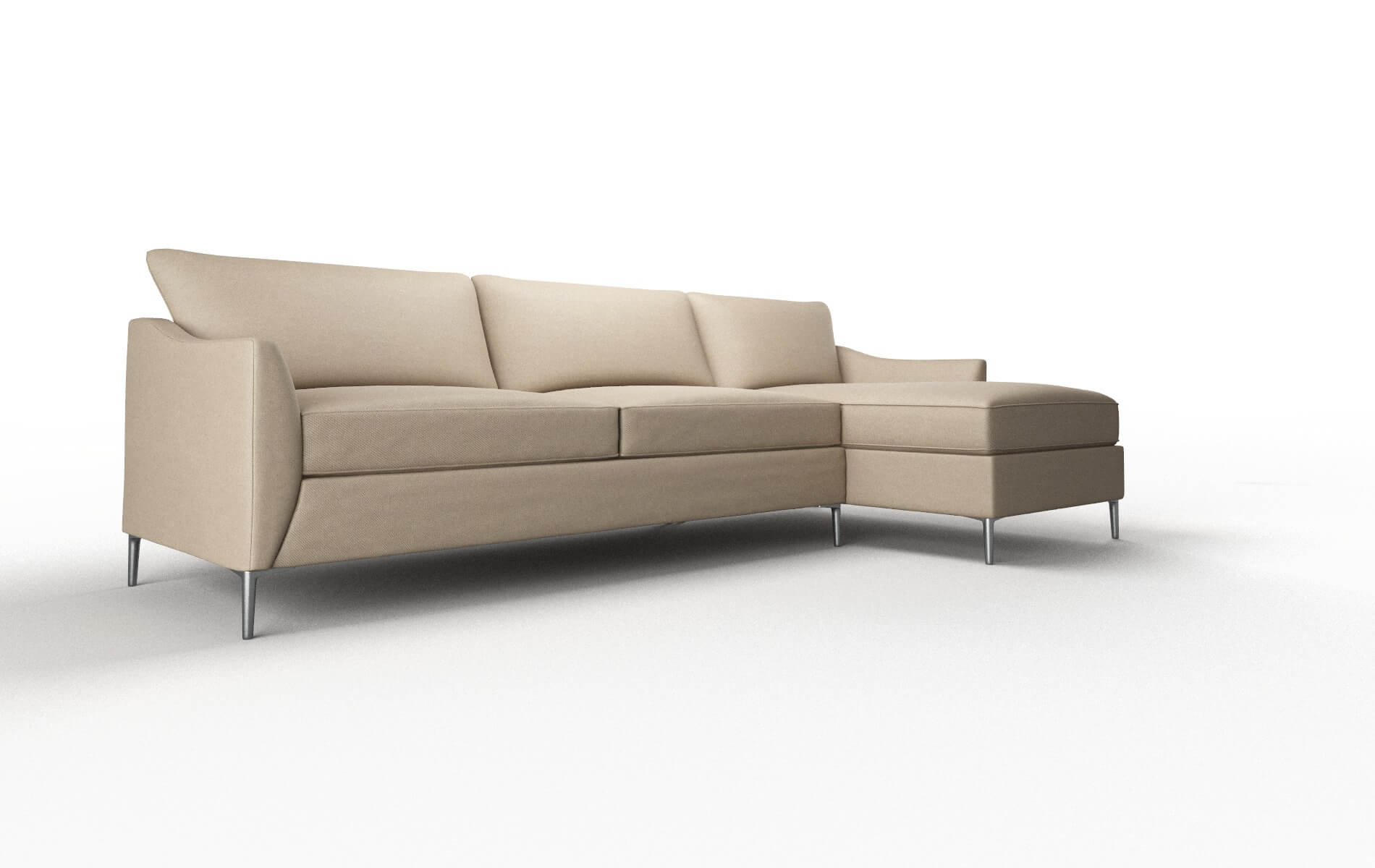 Hamburg Chance Platinum Panel metal legs 2