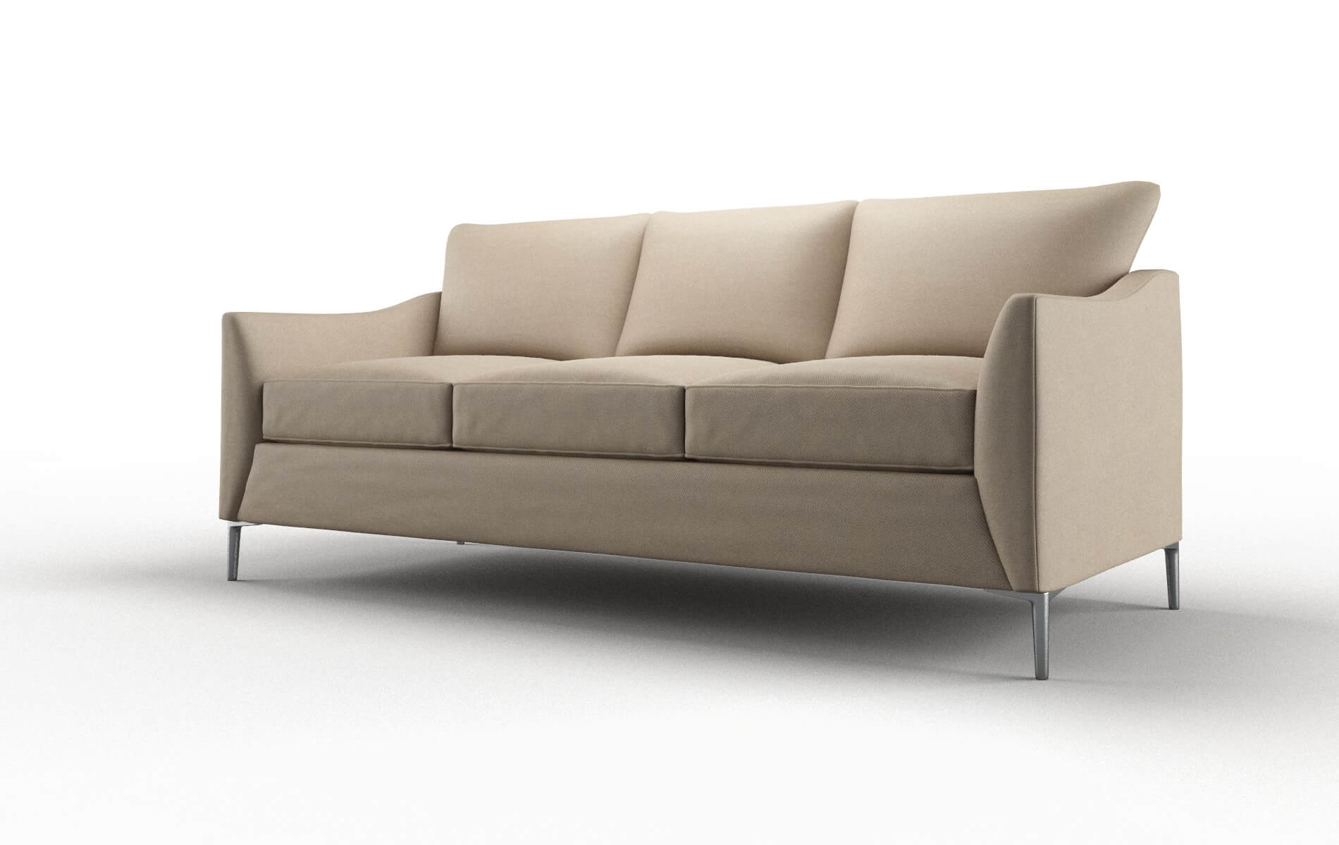 Hamburg Chance Platinum Sofa metal legs 4
