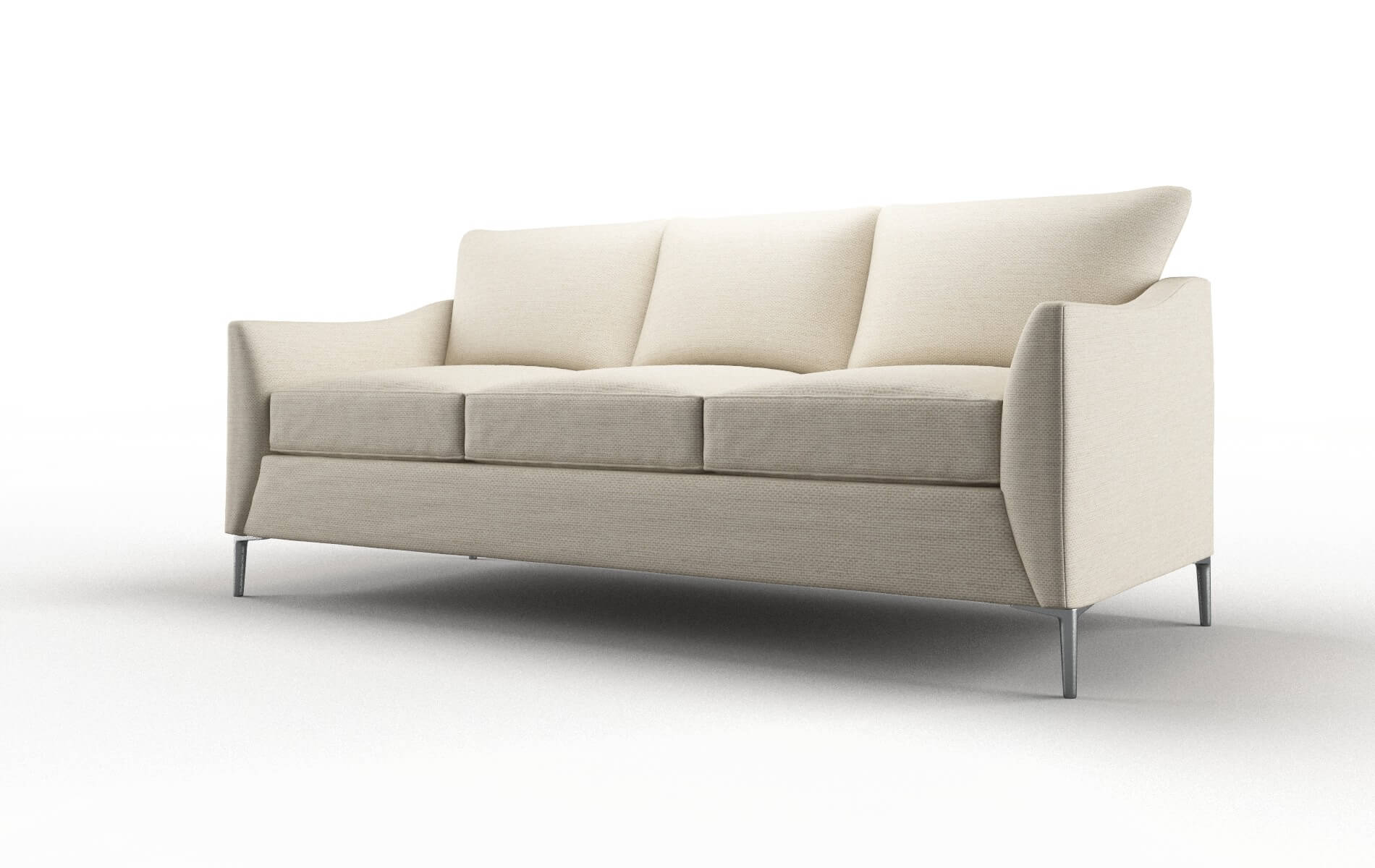 Hamburg Chance Sand Sofa metal legs 4