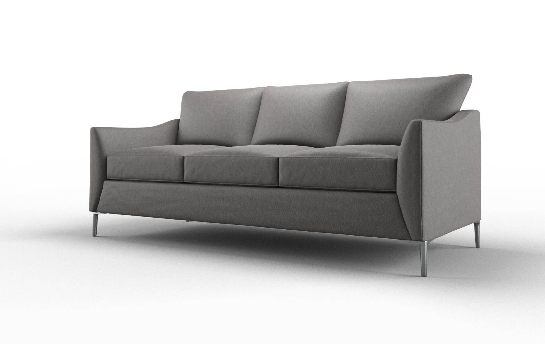 Hamburg Cosmo Charcoal Sofa metal legs 4