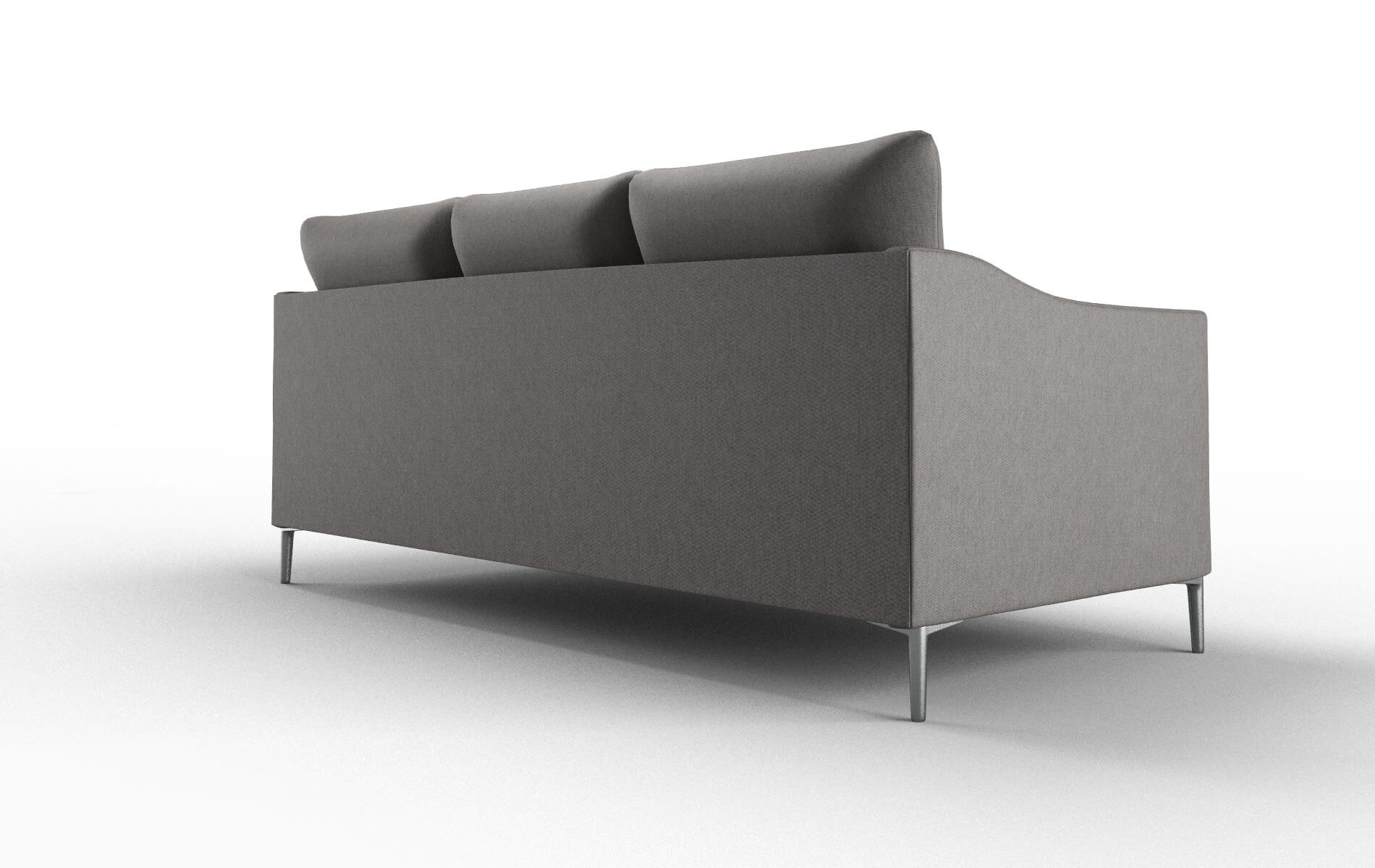 Hamburg Cosmo Charcoal Sofa metal legs 5