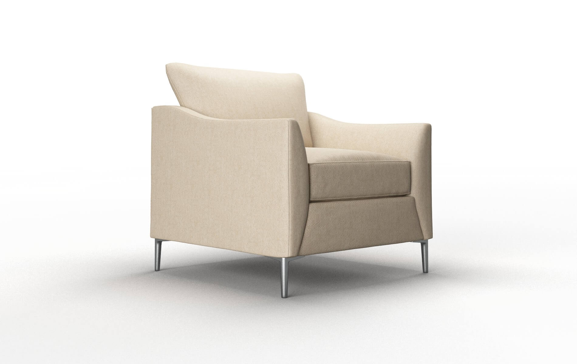 Hamburg Cosmo Fawn Chair metal legs 2