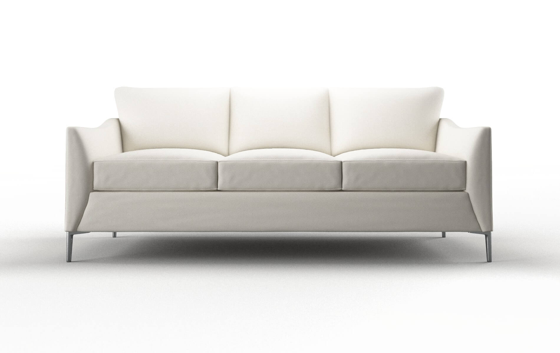 Hamburg Cosmo Ivory Sofa metal legs 1