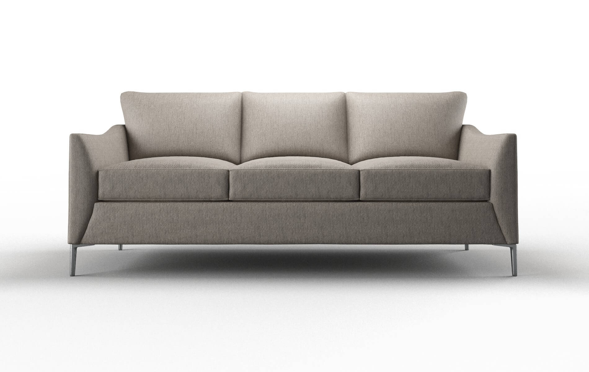 Hamburg Cosmo Taupe Sofa metal legs 1