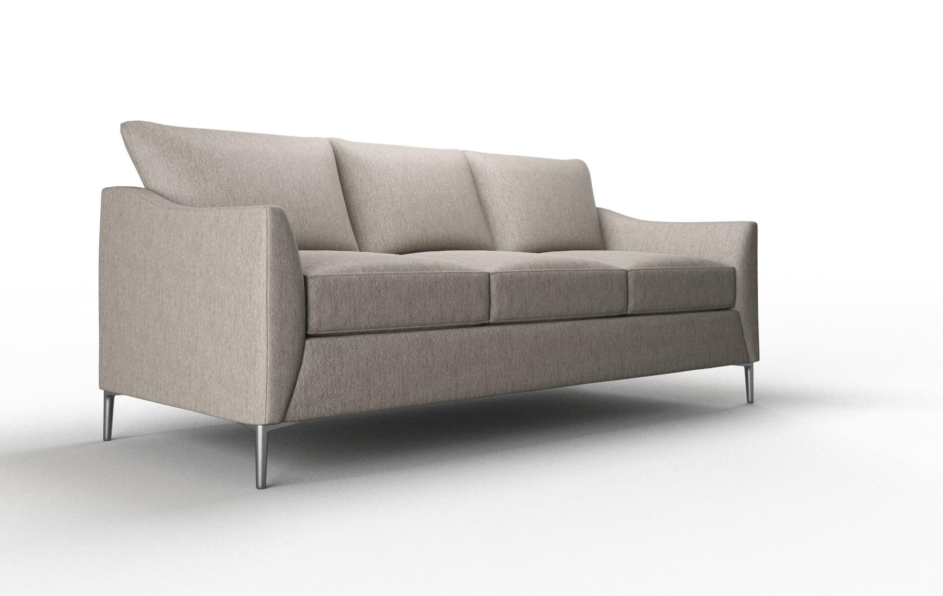 Hamburg Cosmo Taupe Sofa metal legs 2