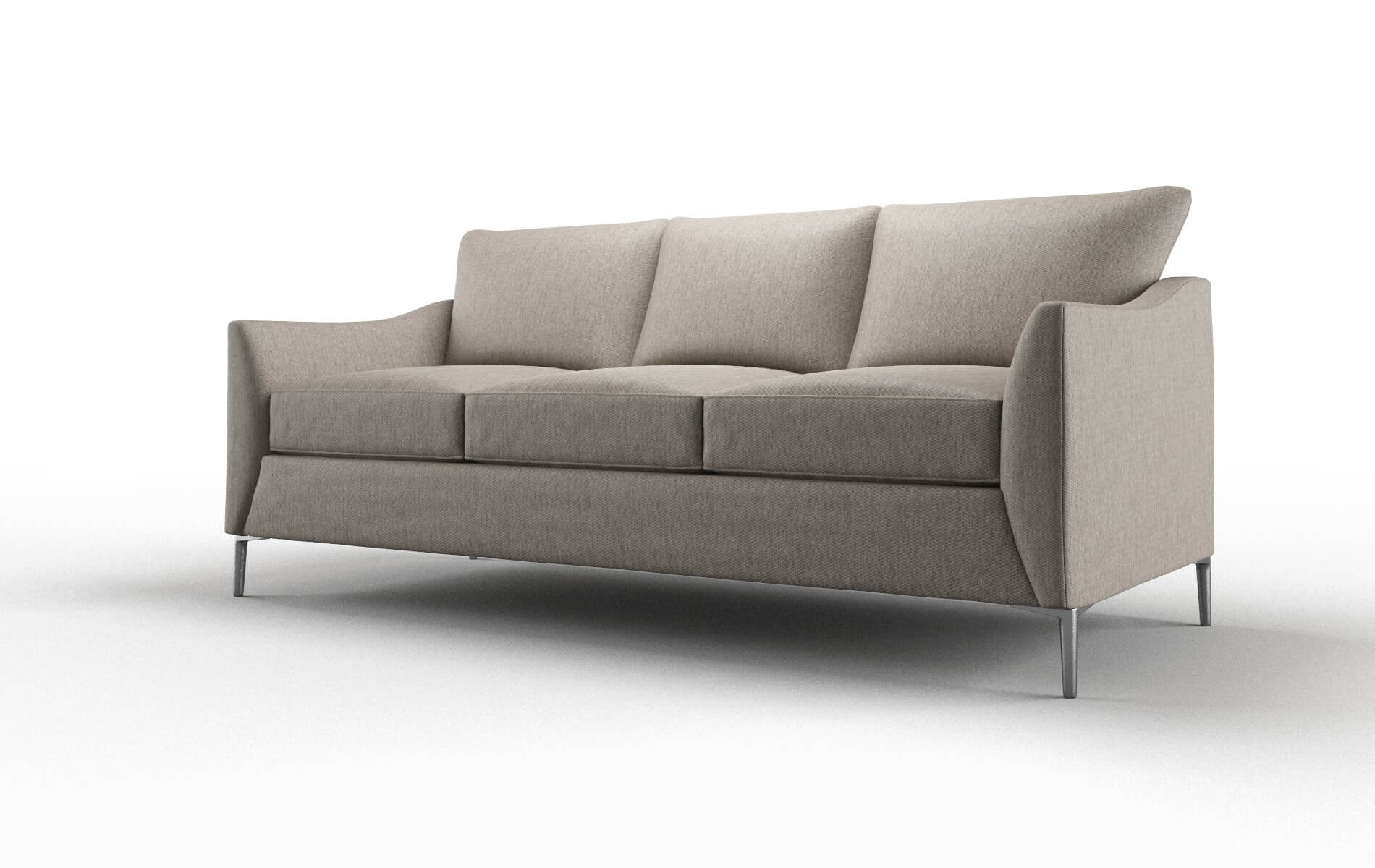 Hamburg Cosmo Taupe Sofa metal legs 4