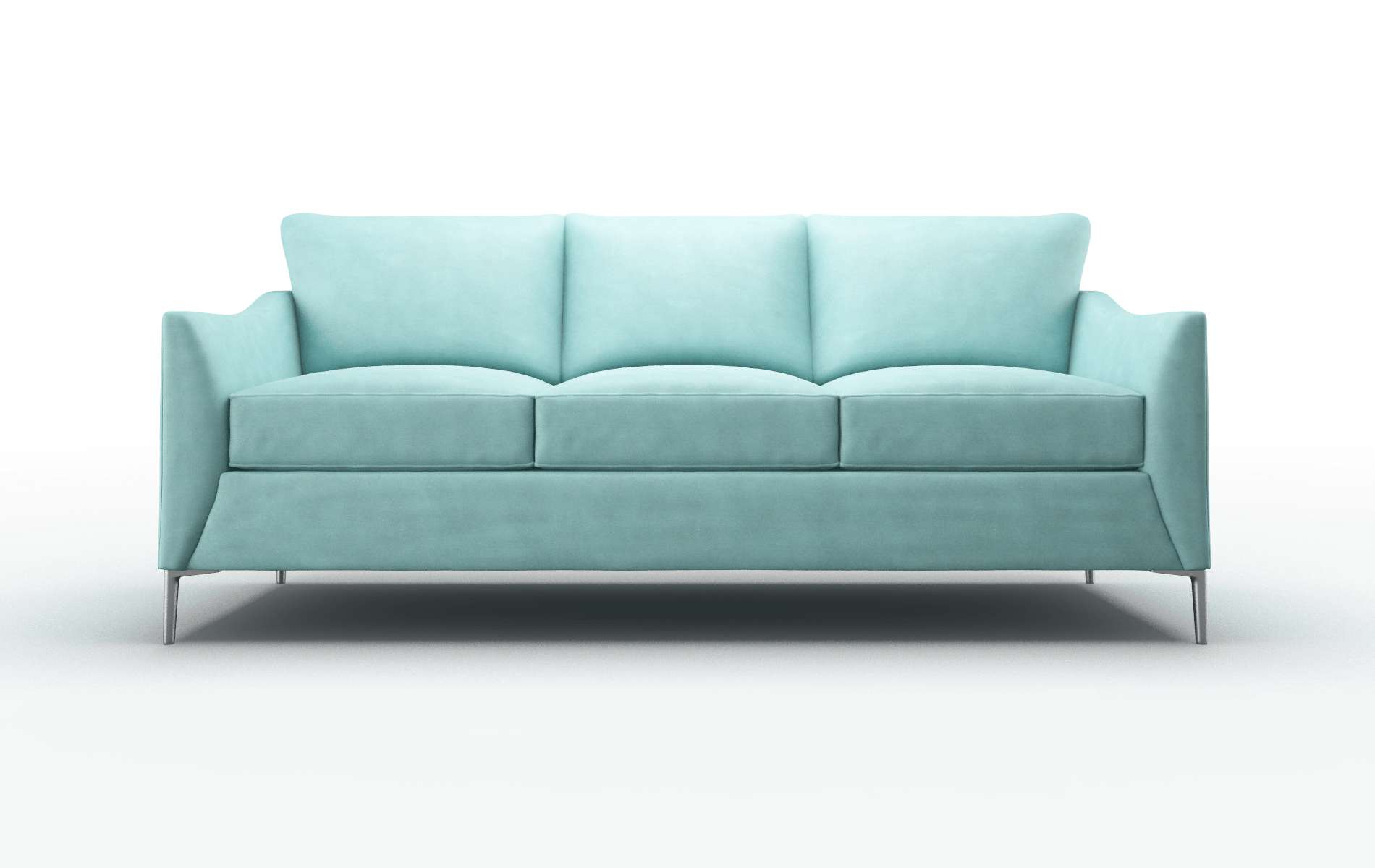 Hamburg Curious turquoise Sofa Metal Legs  1