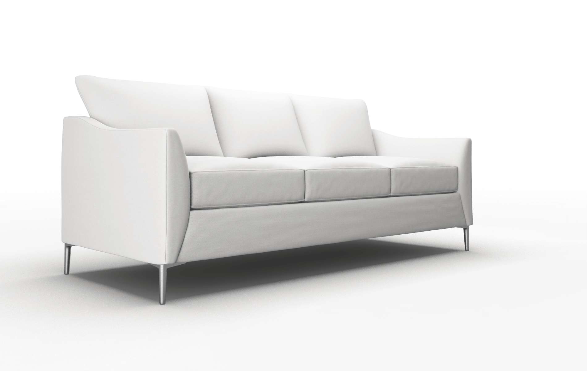 Hamburg Dawson Platinum Sofa metal legs 2