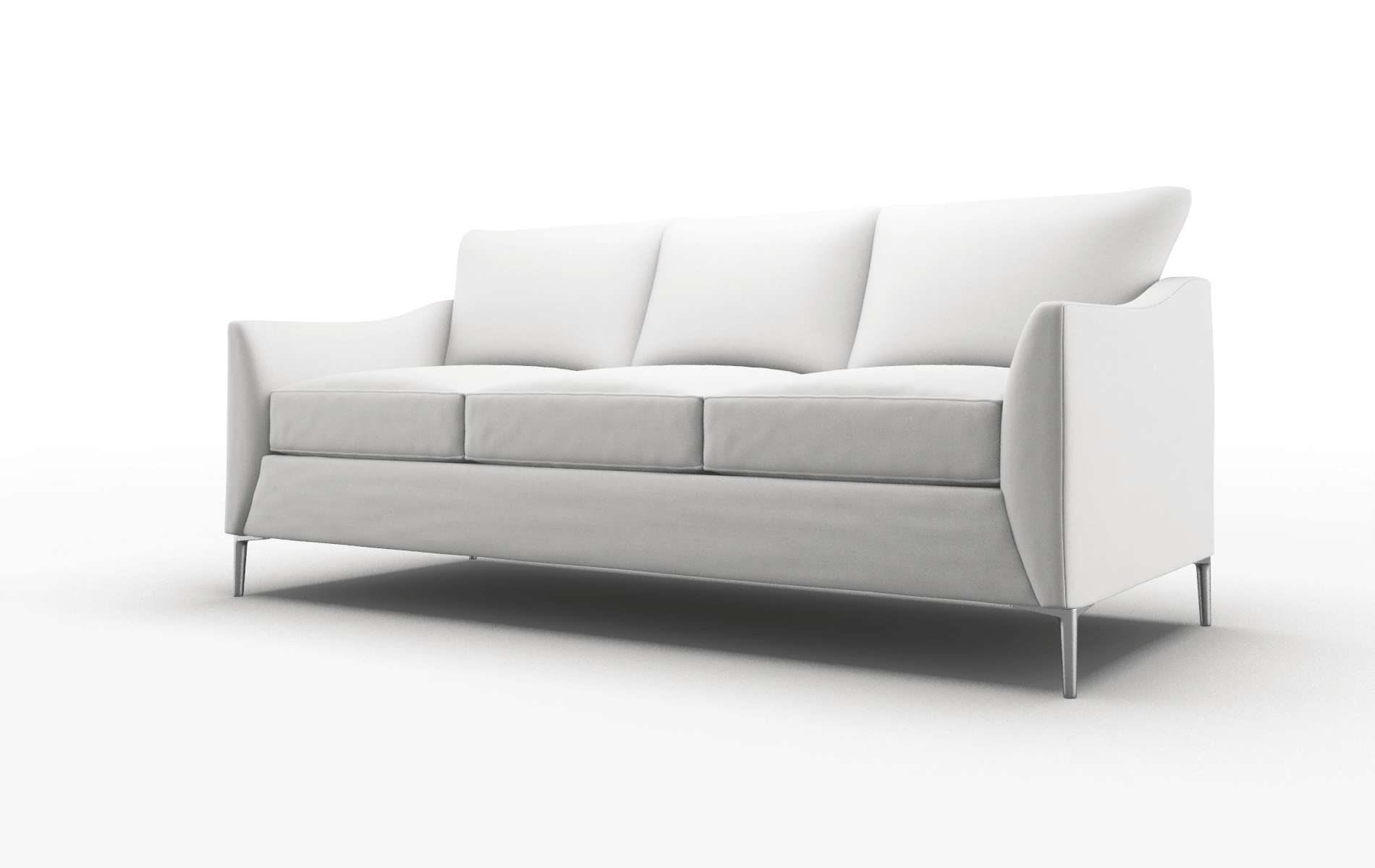 Hamburg Dawson Platinum Sofa metal legs 4