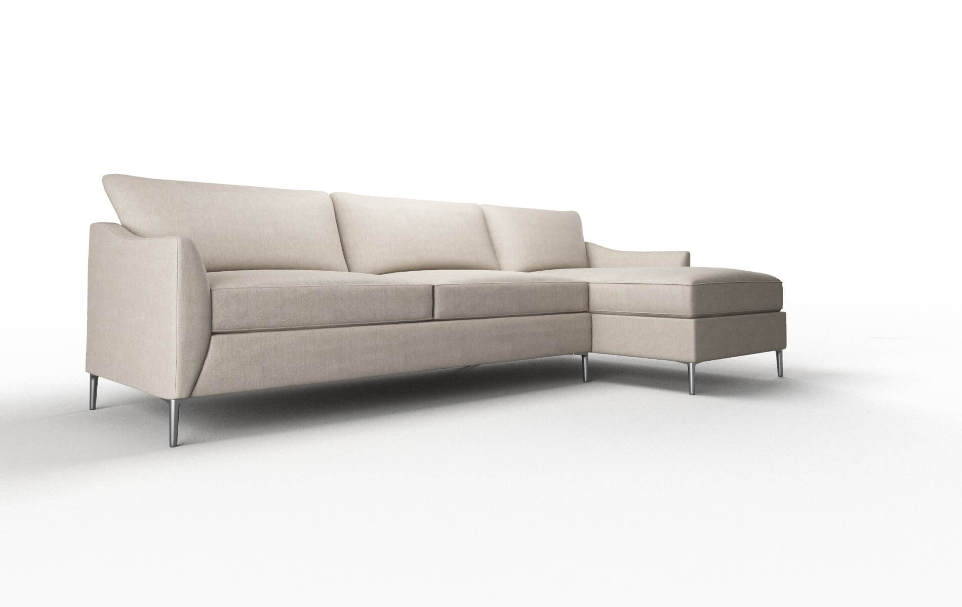 Hamburg Derby Linen Panel metal legs 2